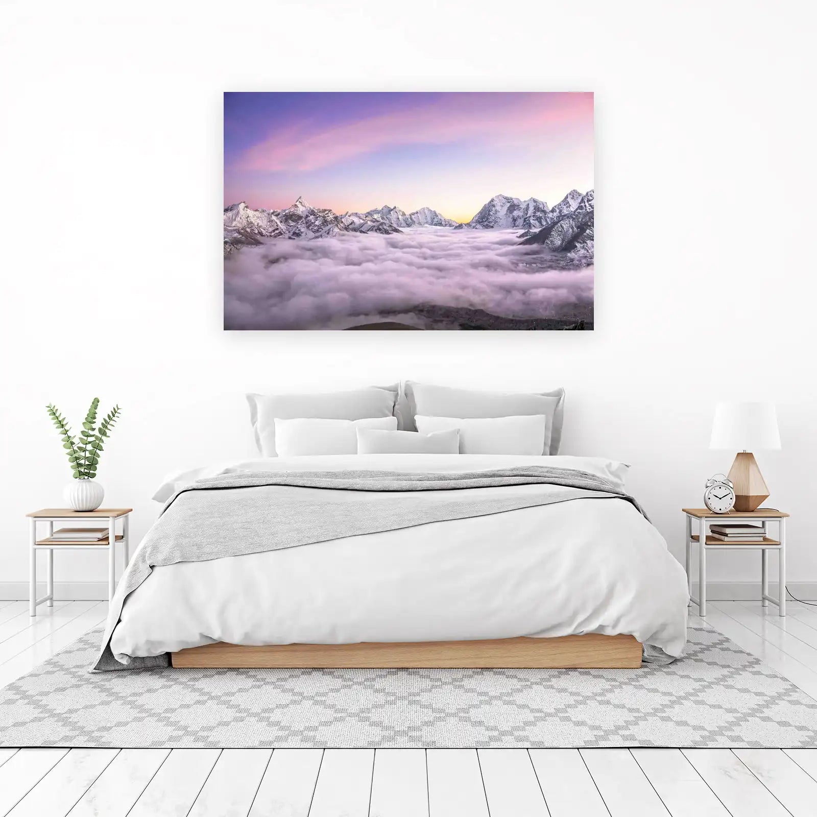 Majestic Mountain Sunrise Wall Art