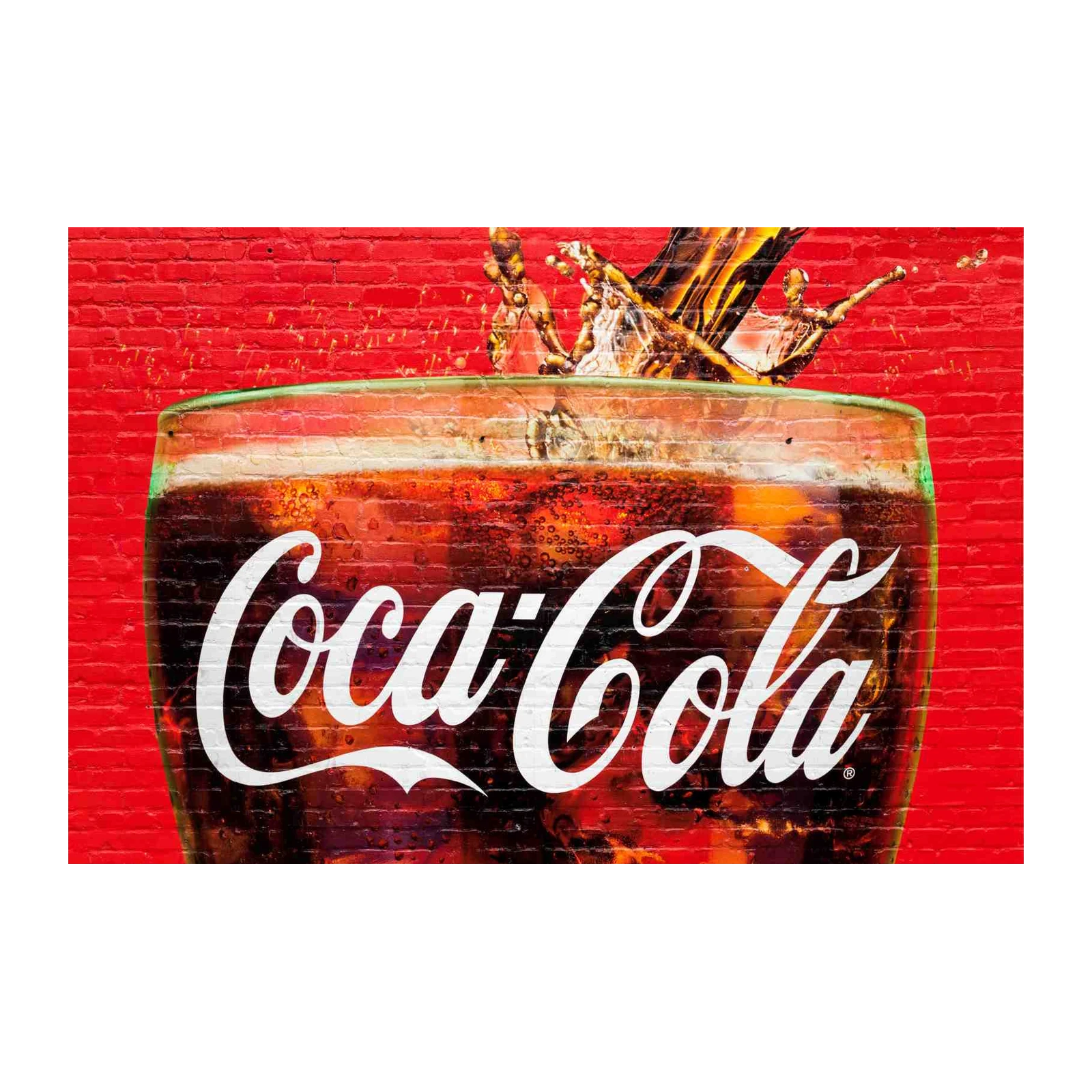 Coca-Cola Splash Wall Art Wall Art