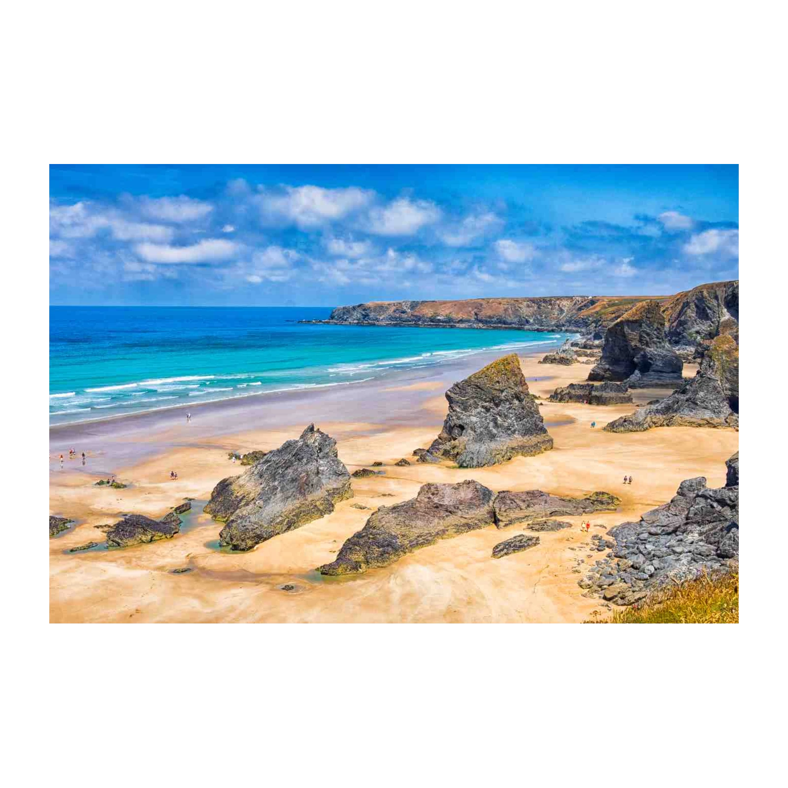 Stunning Coastal Beach Landscape Wall Art