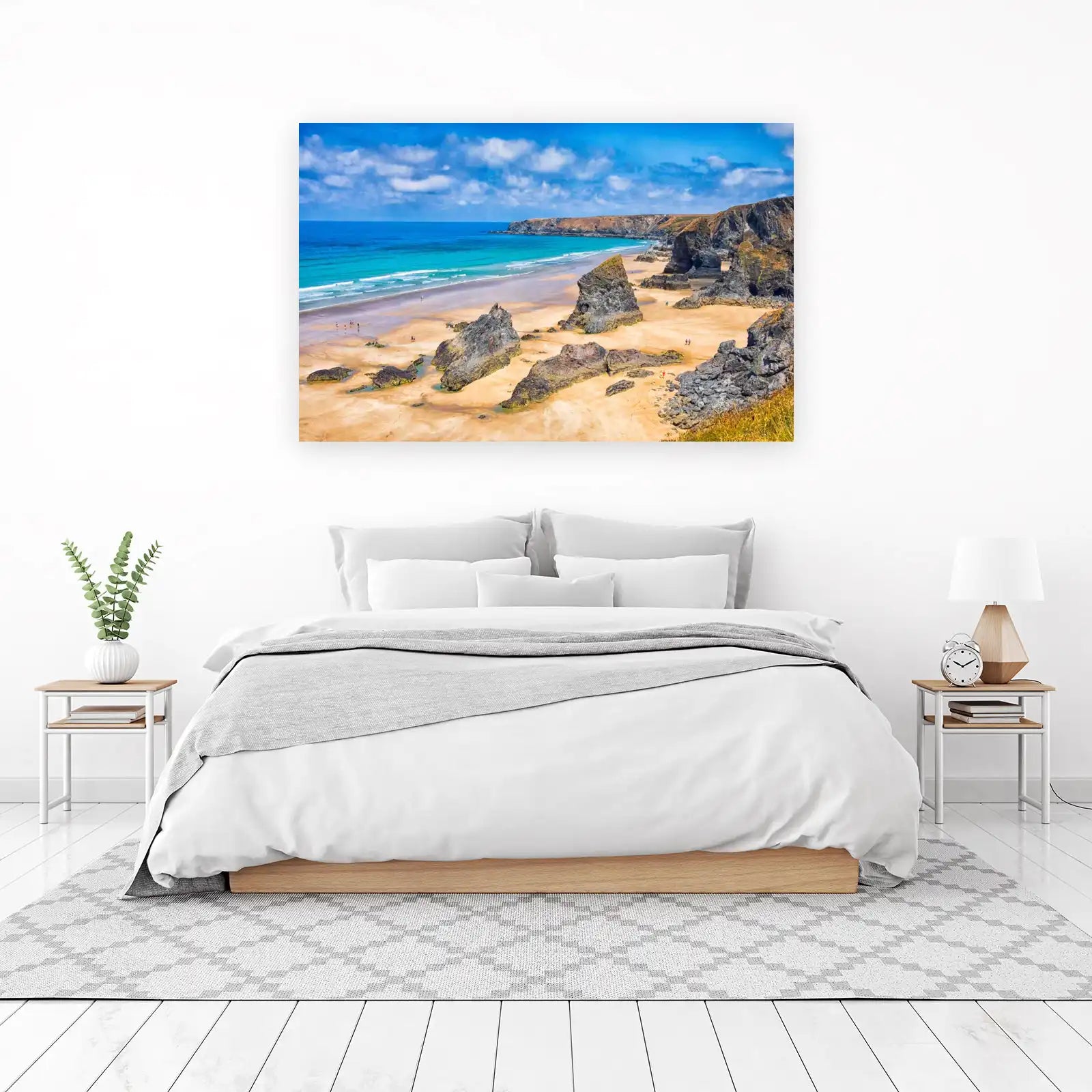 Stunning Coastal Beach Landscape Wall Art