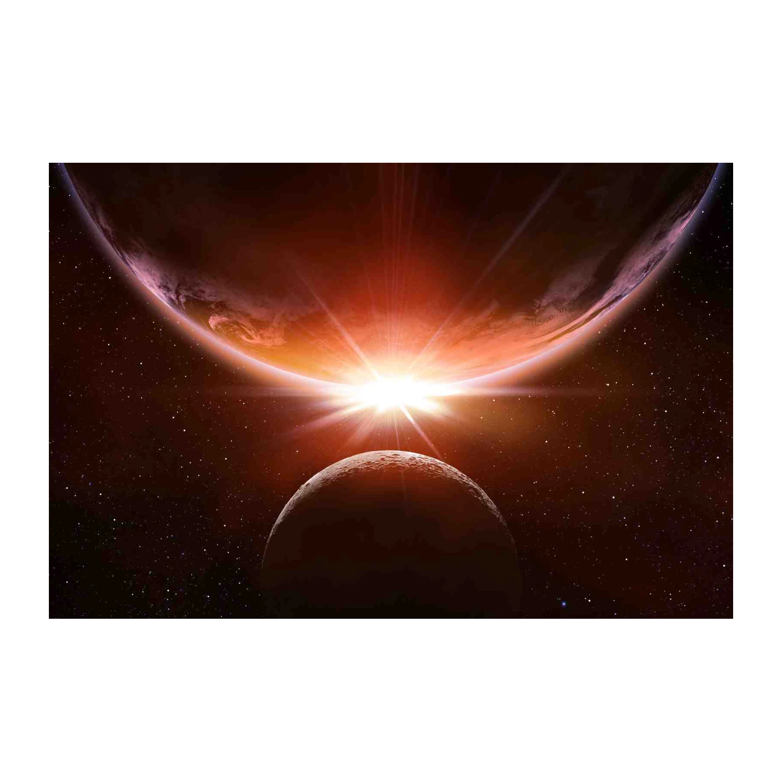 Cosmic Eclipse Celestial Wall Art