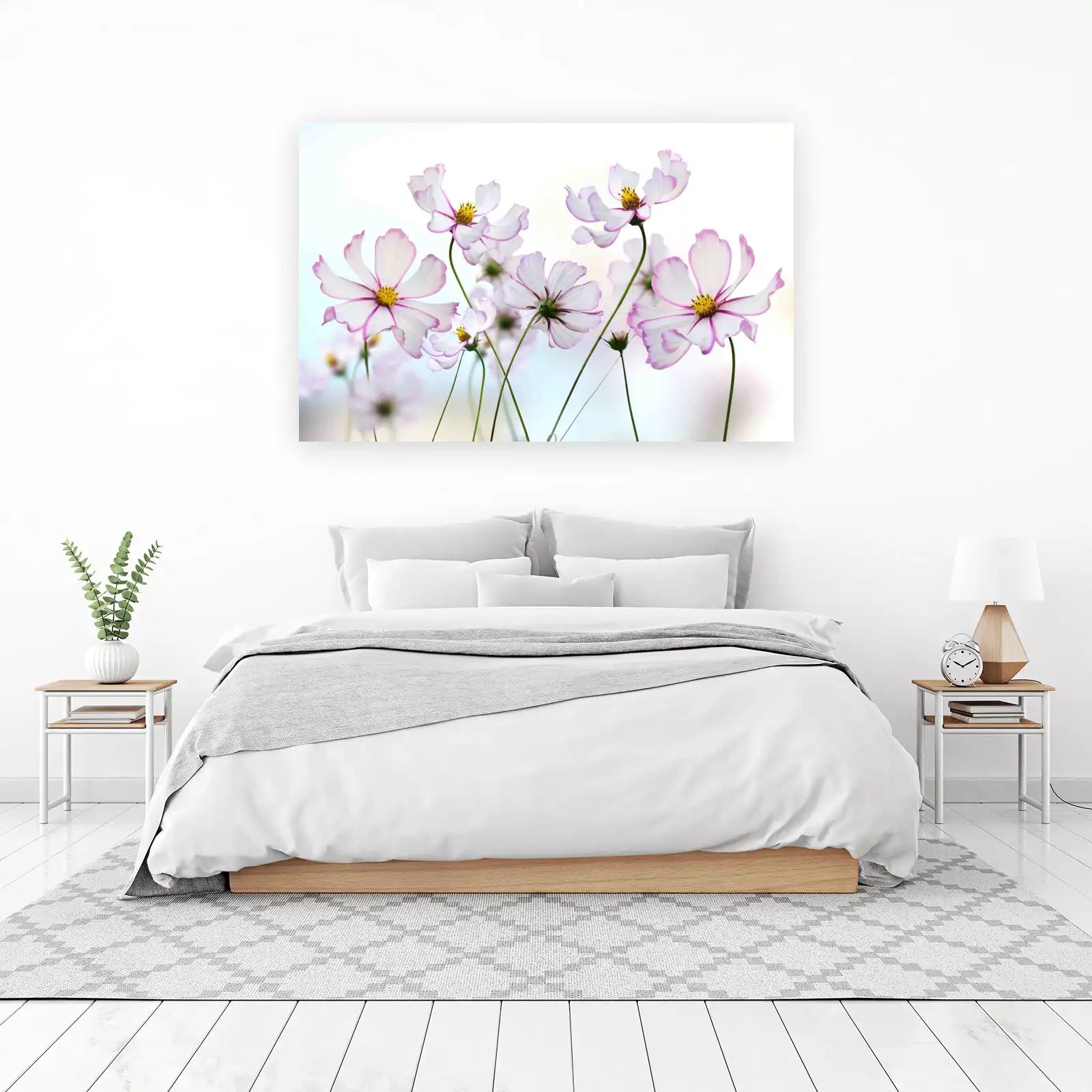 Delicate Cosmos Bloom Wall Art