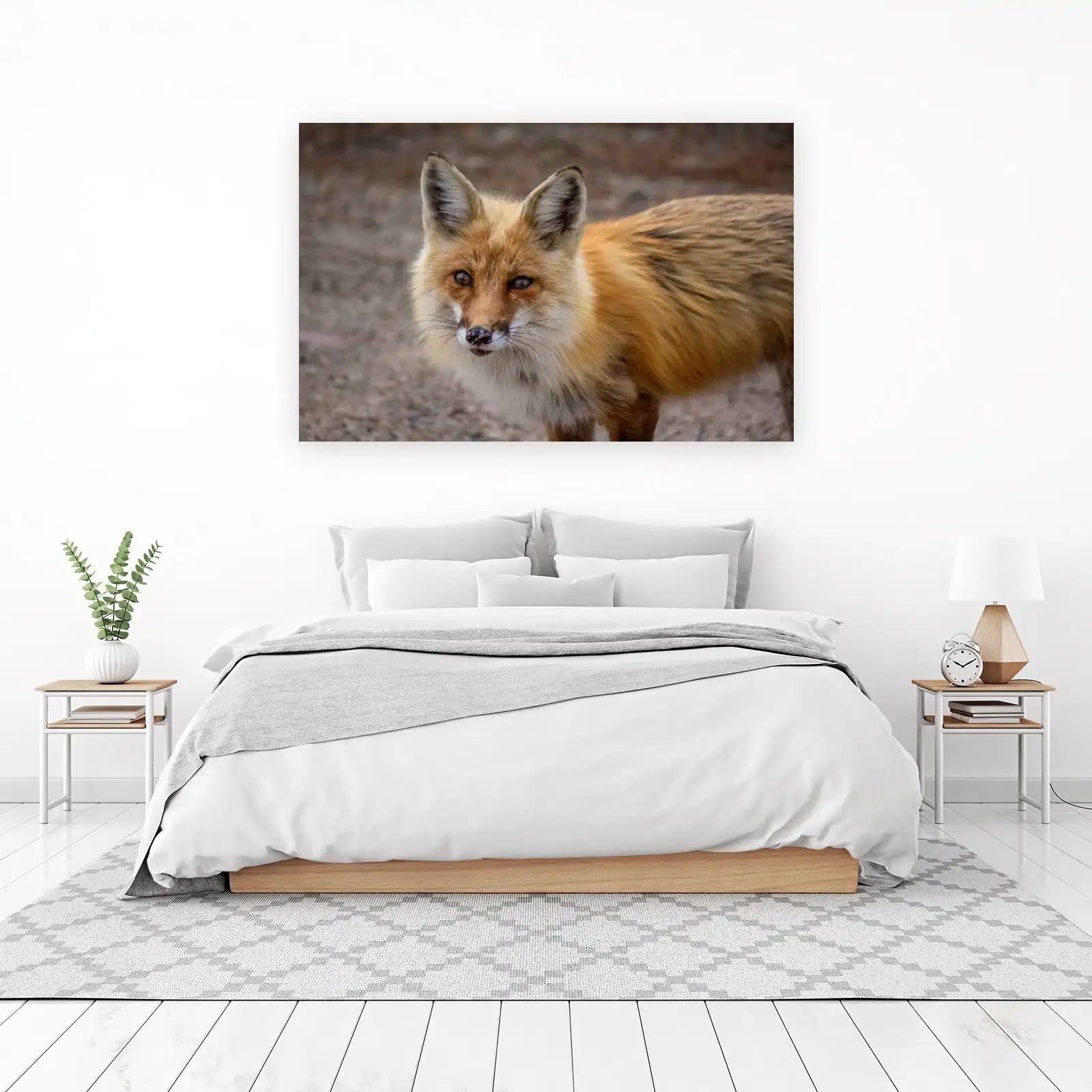 Enchanting Fox Portrait Wall Art
