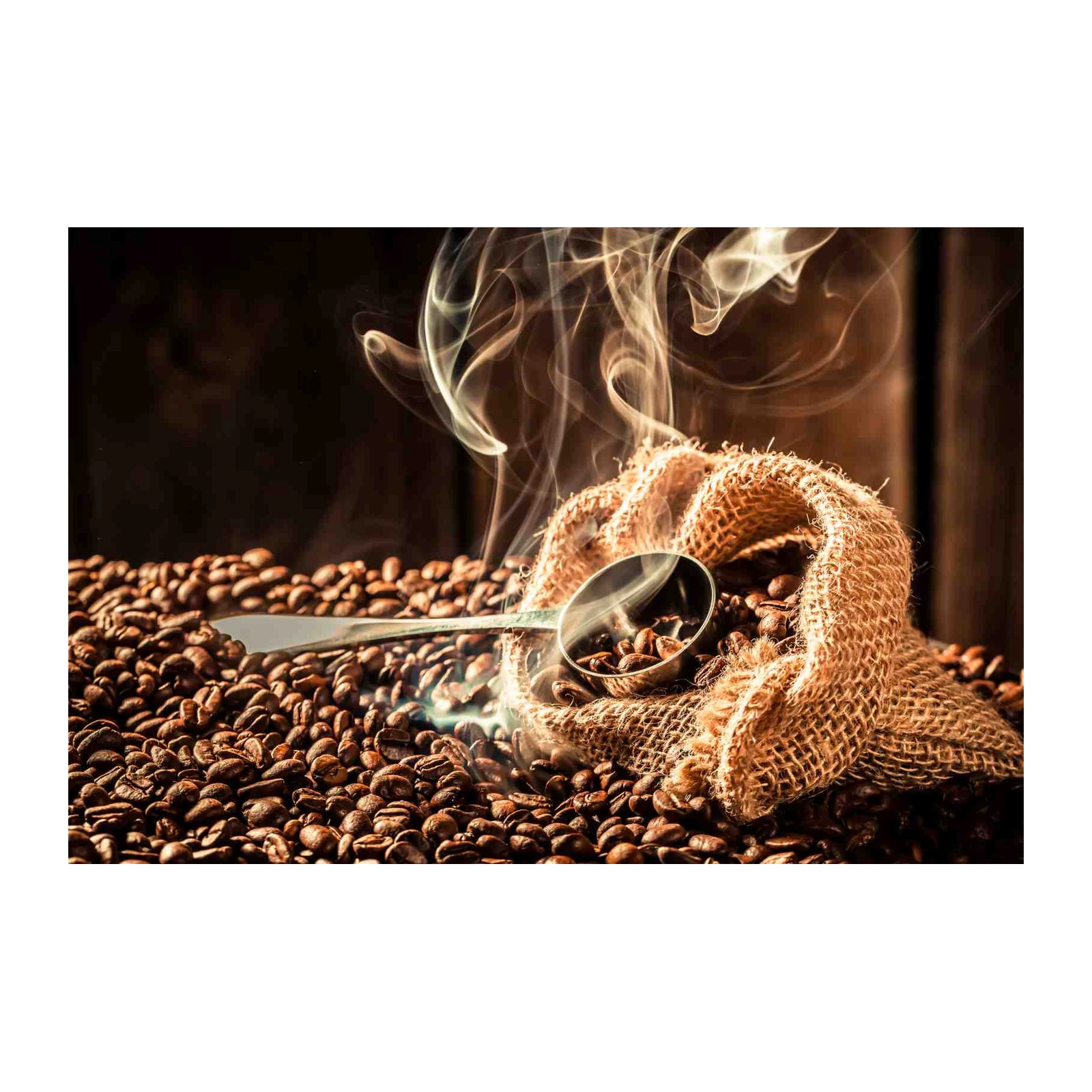 Aromatic Coffee Beans Sacks Wall Art
