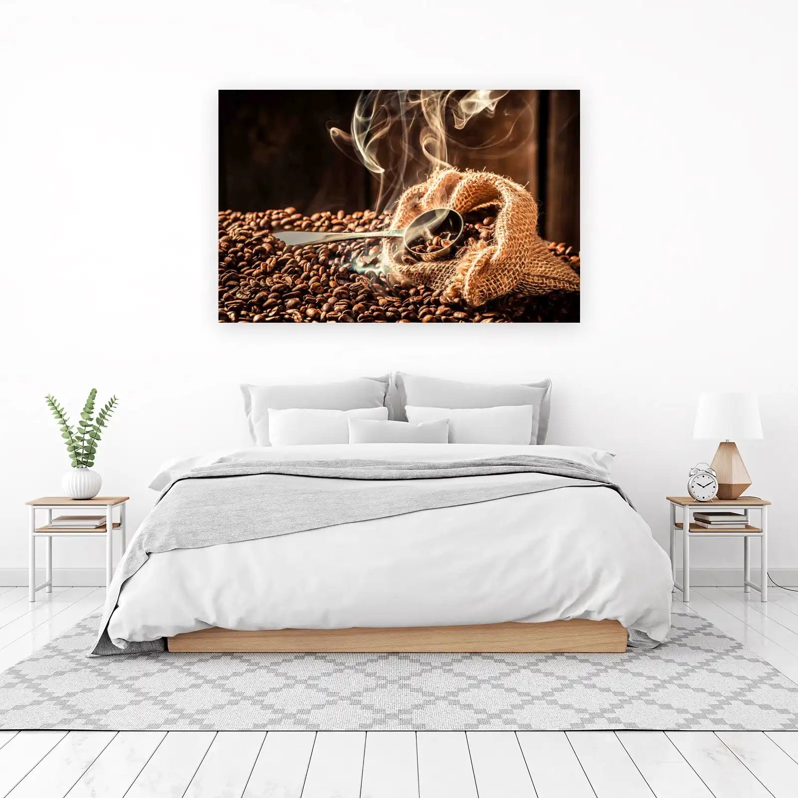 Aromatic Coffee Beans Sacks Wall Art