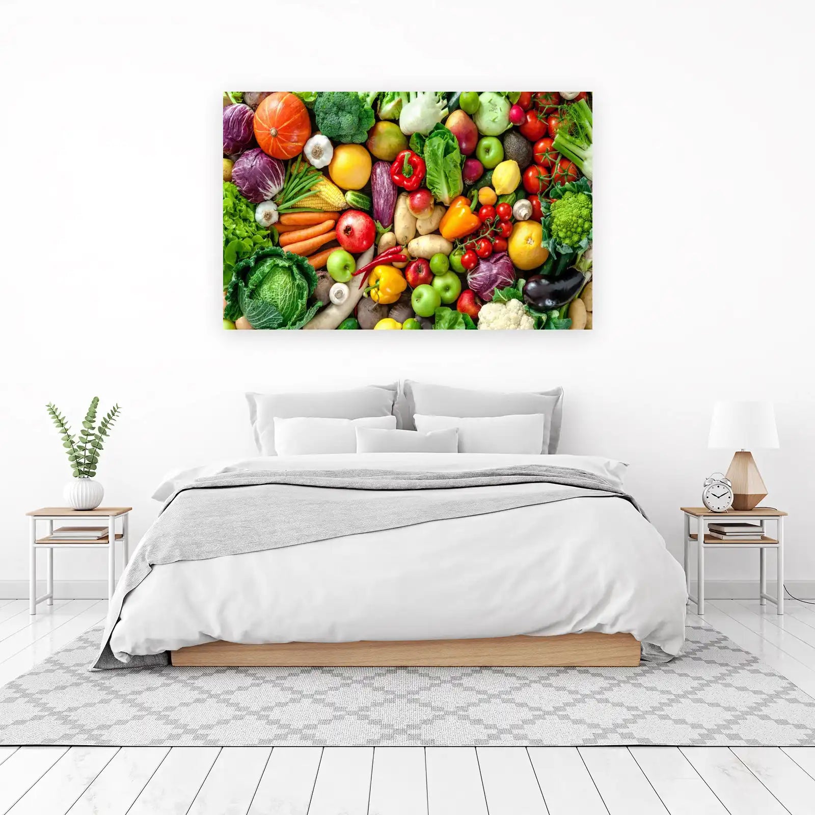 Vibrant Produce Assortment Wall Art