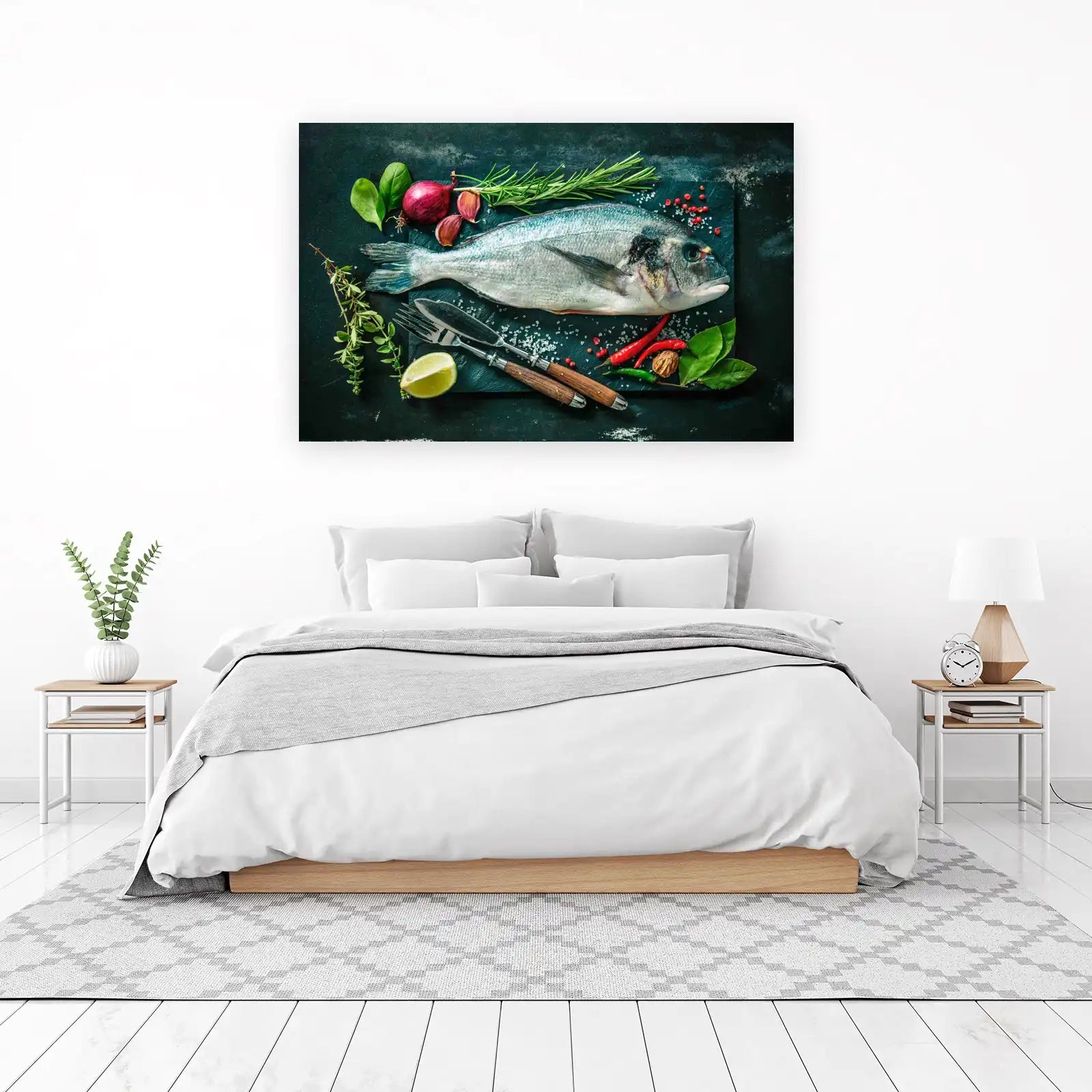 Fresh Seafood Culinary Art Wall Art