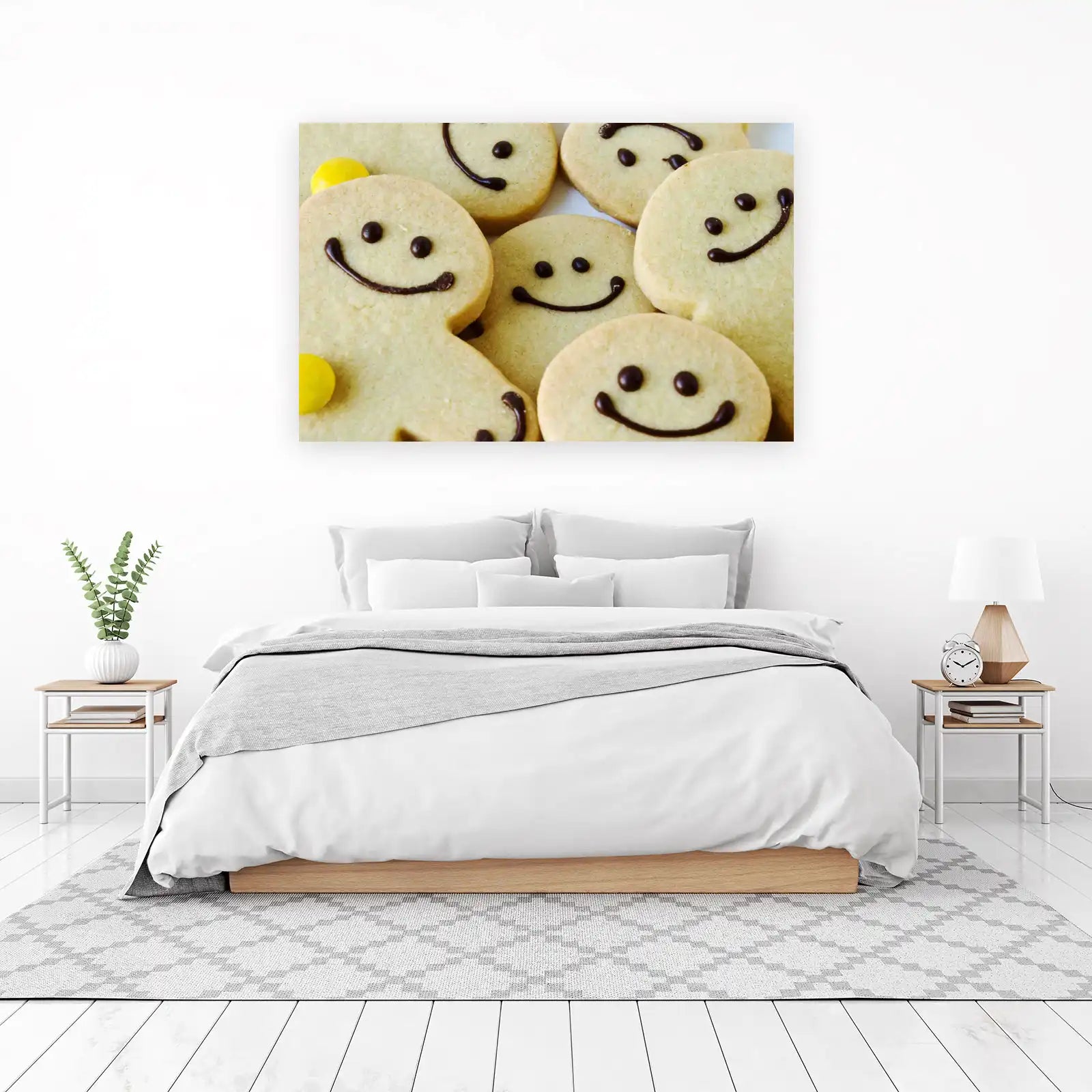 Happy Face Cookie Delight Wall Art