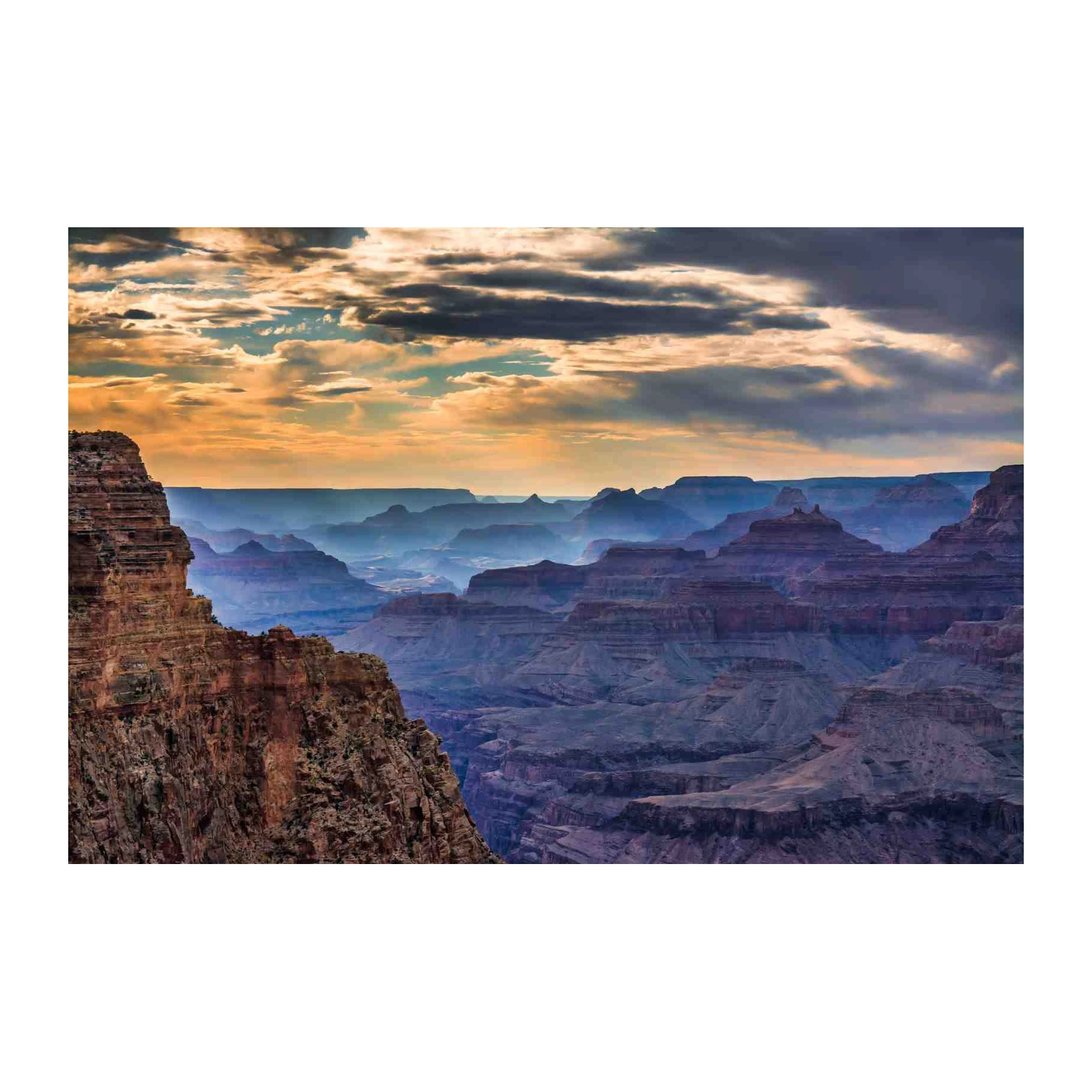 Grand Canyon Sunset Landscape Wall Art
