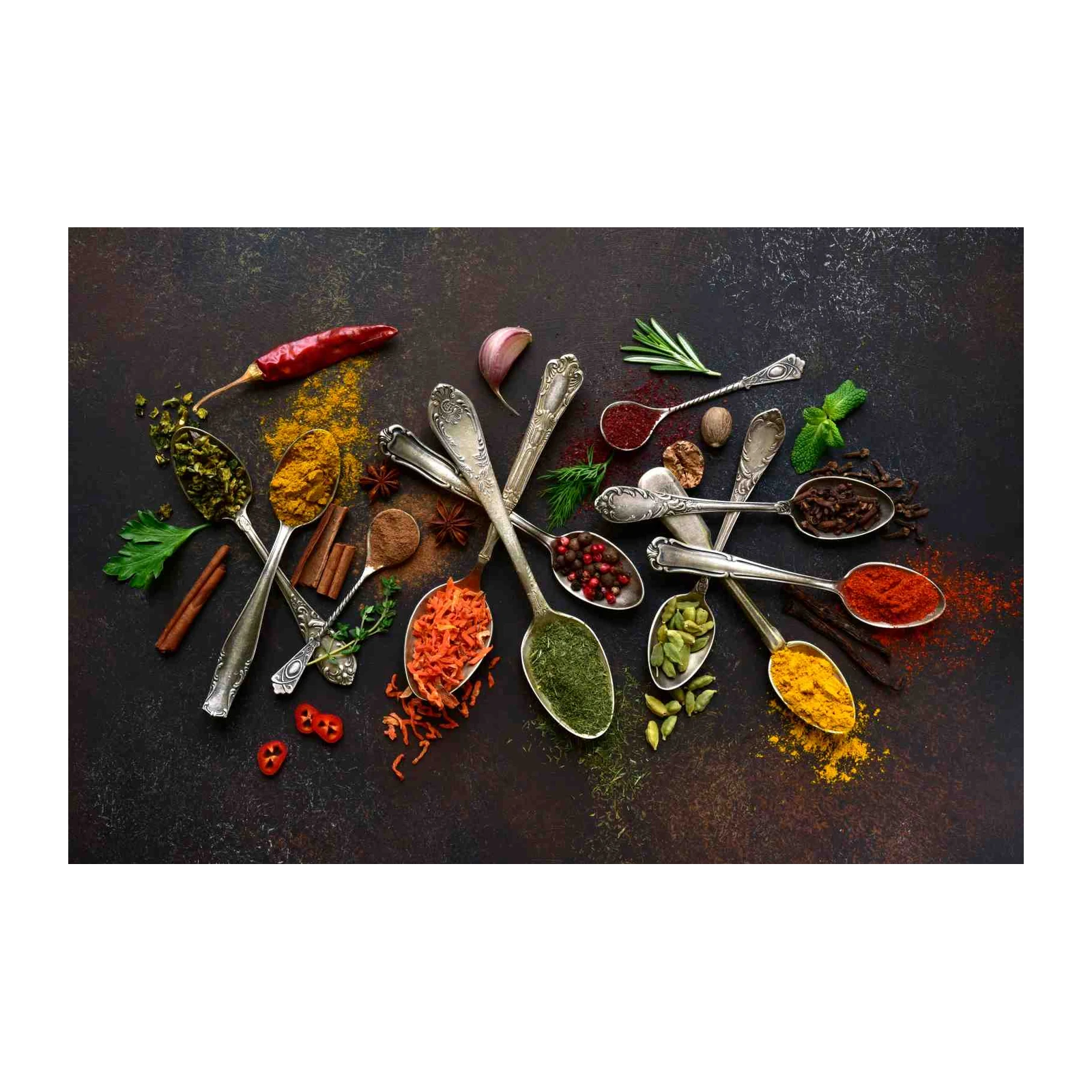 Vibrant Spice Assortment Wall Art