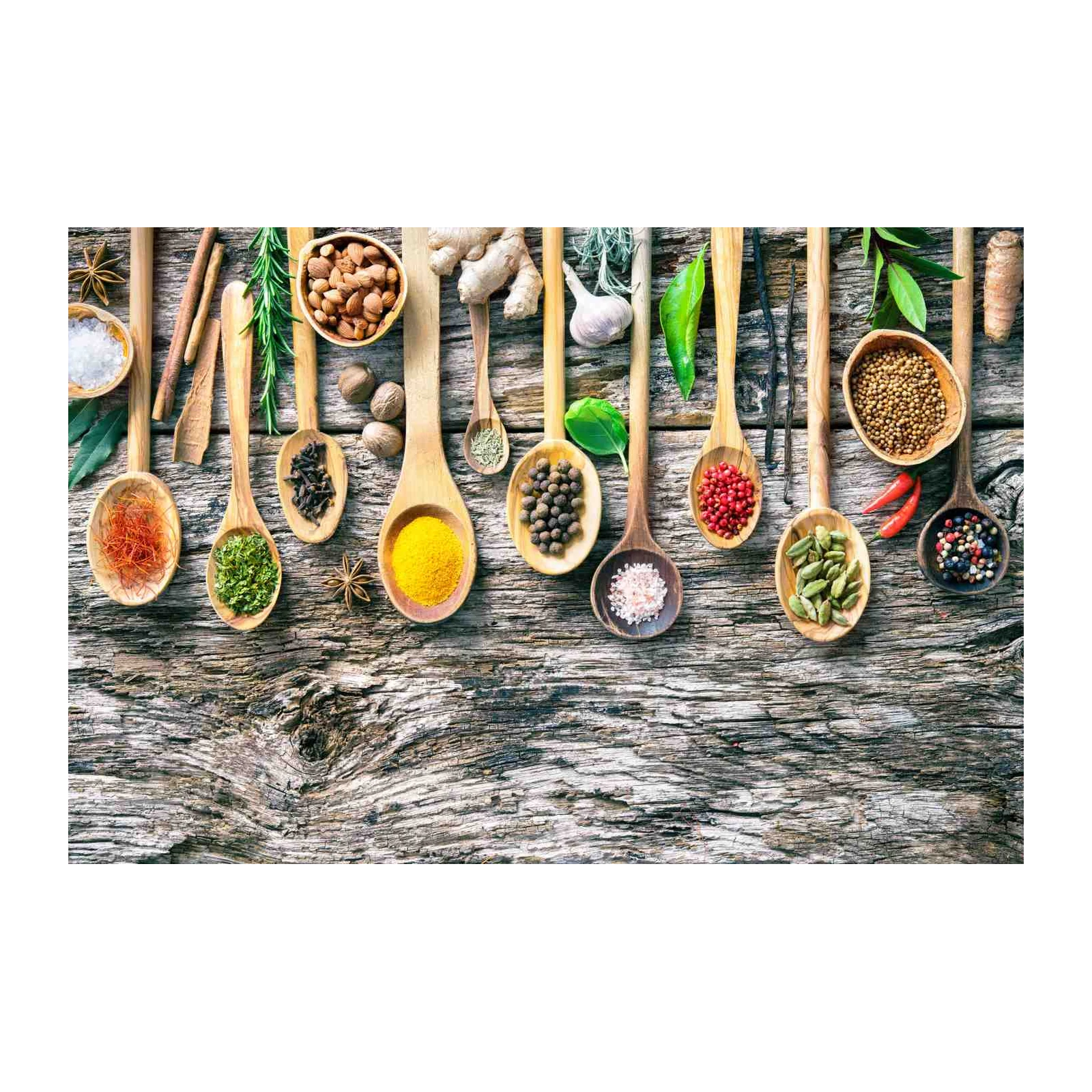Vibrant Spice Assortment Wall Art