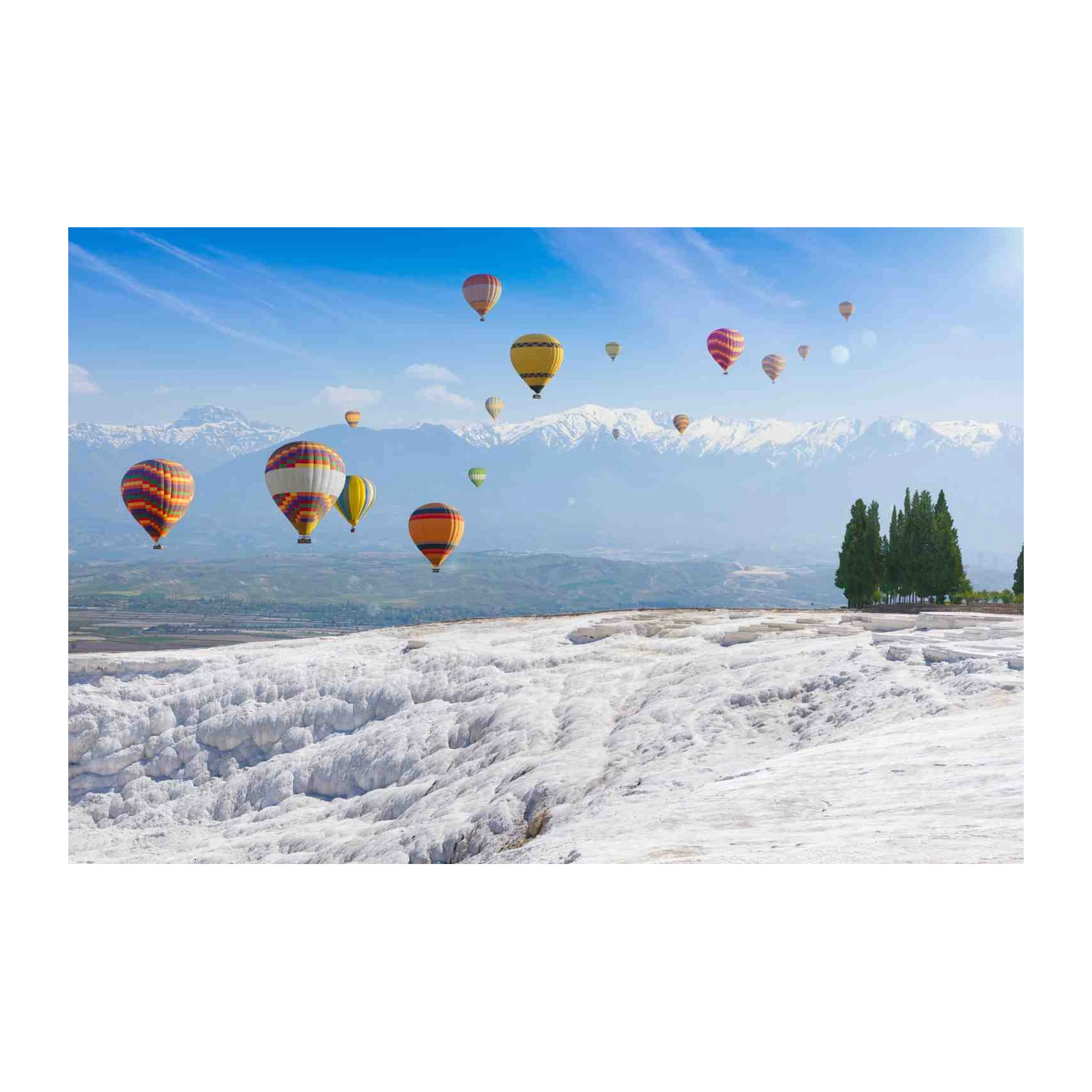 Pamukkale Hot Air Balloon Adventure Wall Art