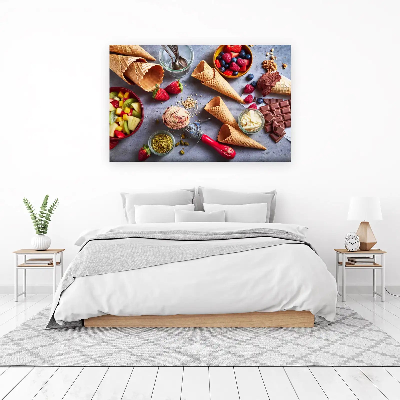 Sweet Summer Treats Ice Cream Wall Art
