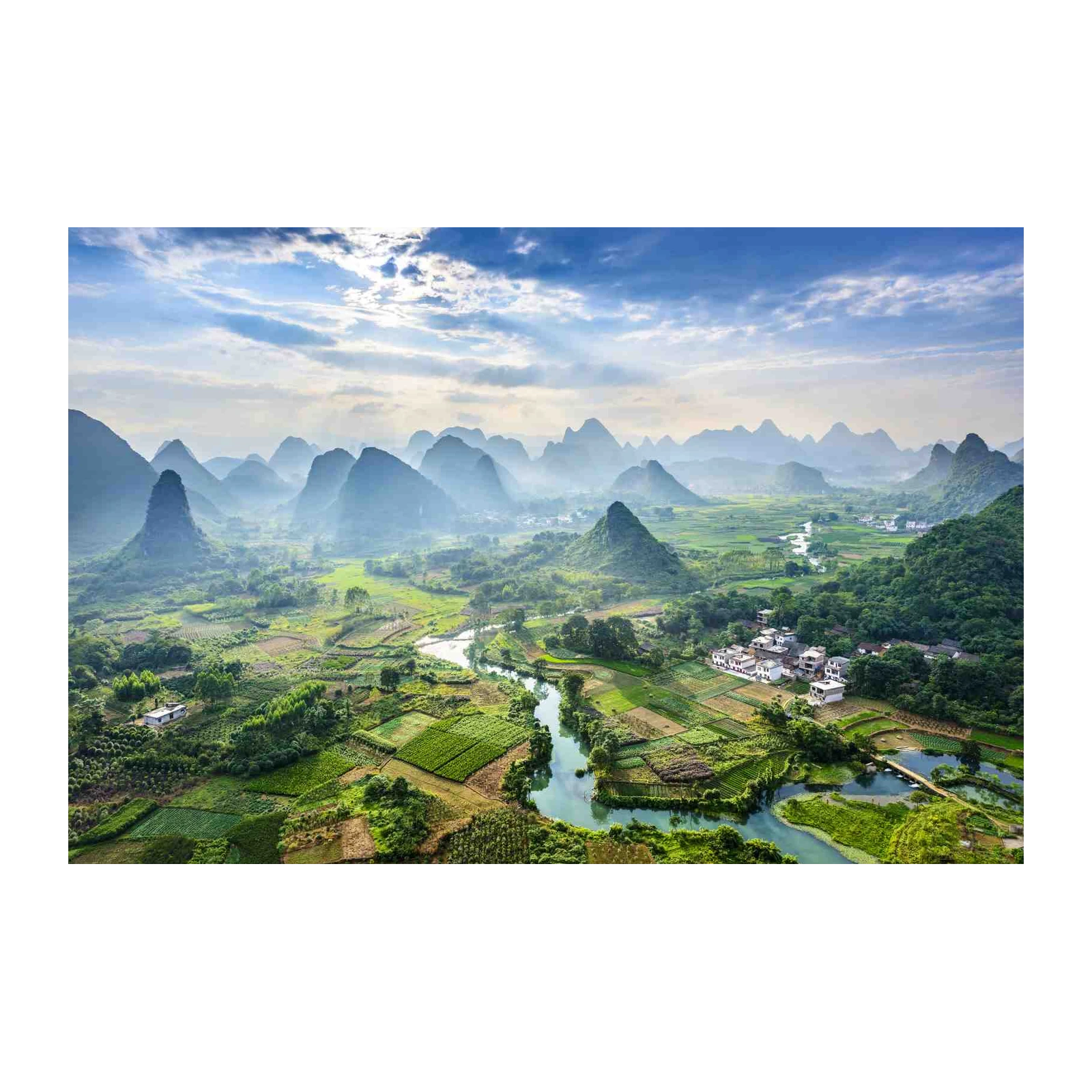 Serene Chinese Landscape Wall Art Wall Art