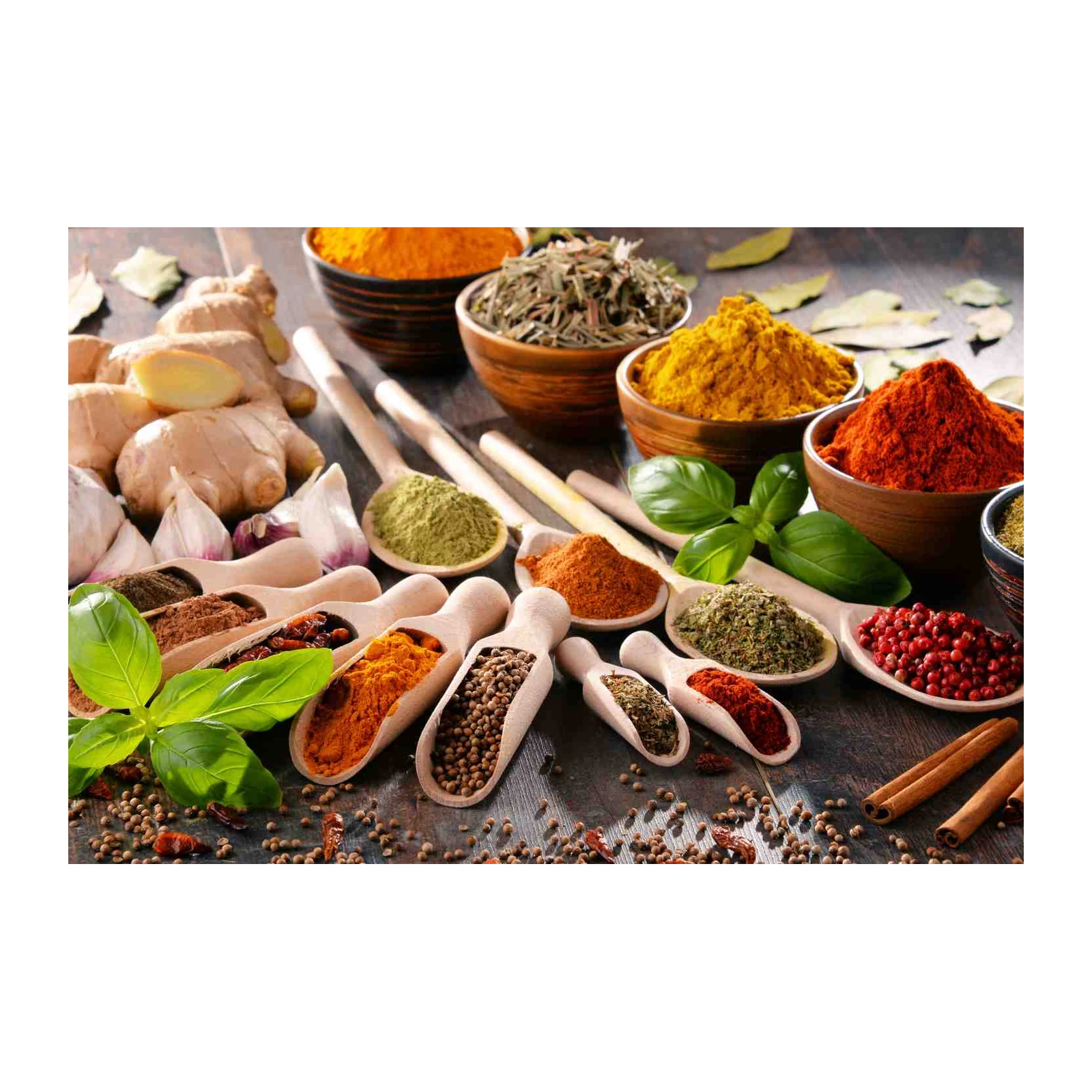 Vibrant Spice Collection Wall Art Wall Art