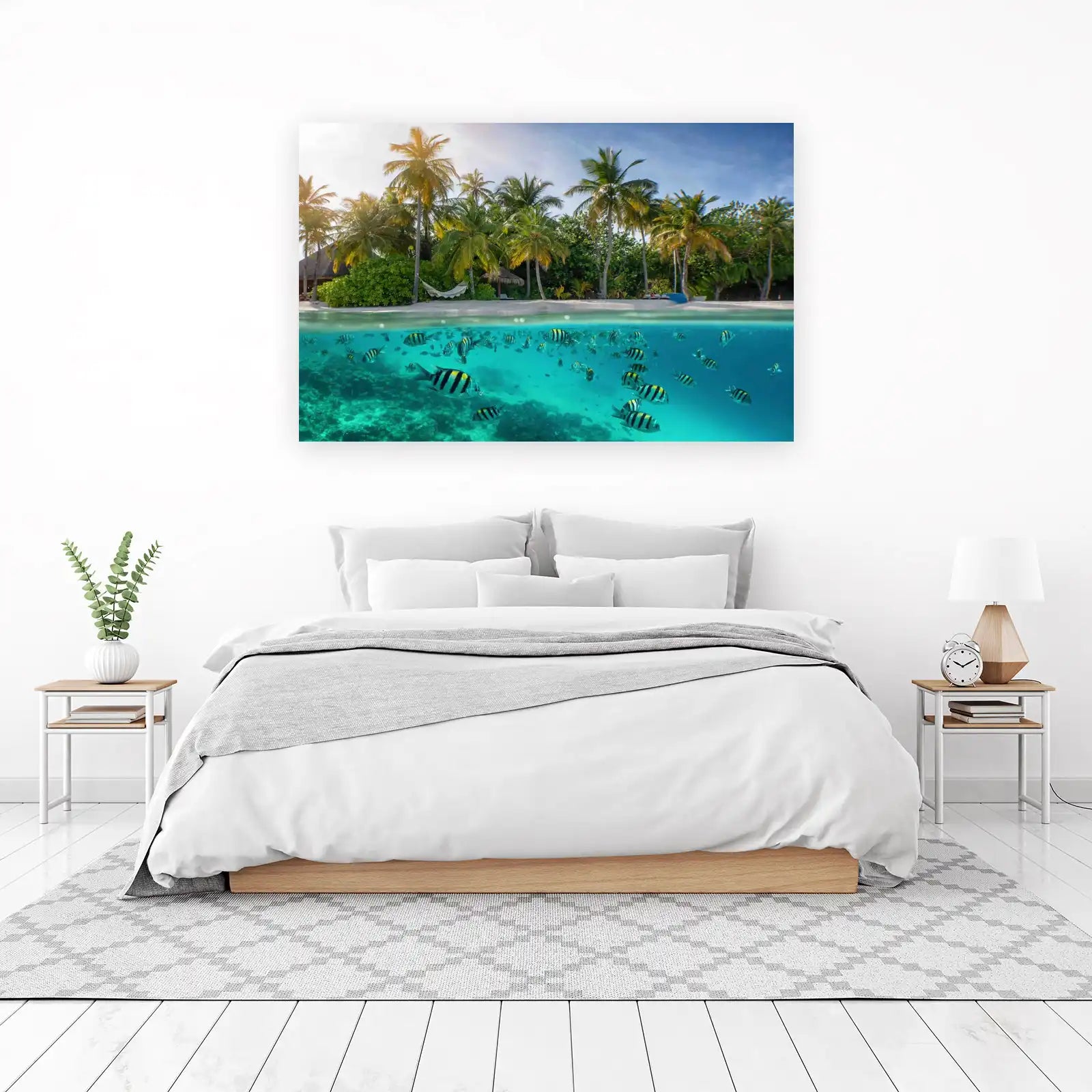 Tropical Paradise Underwater & Beach Wall Art