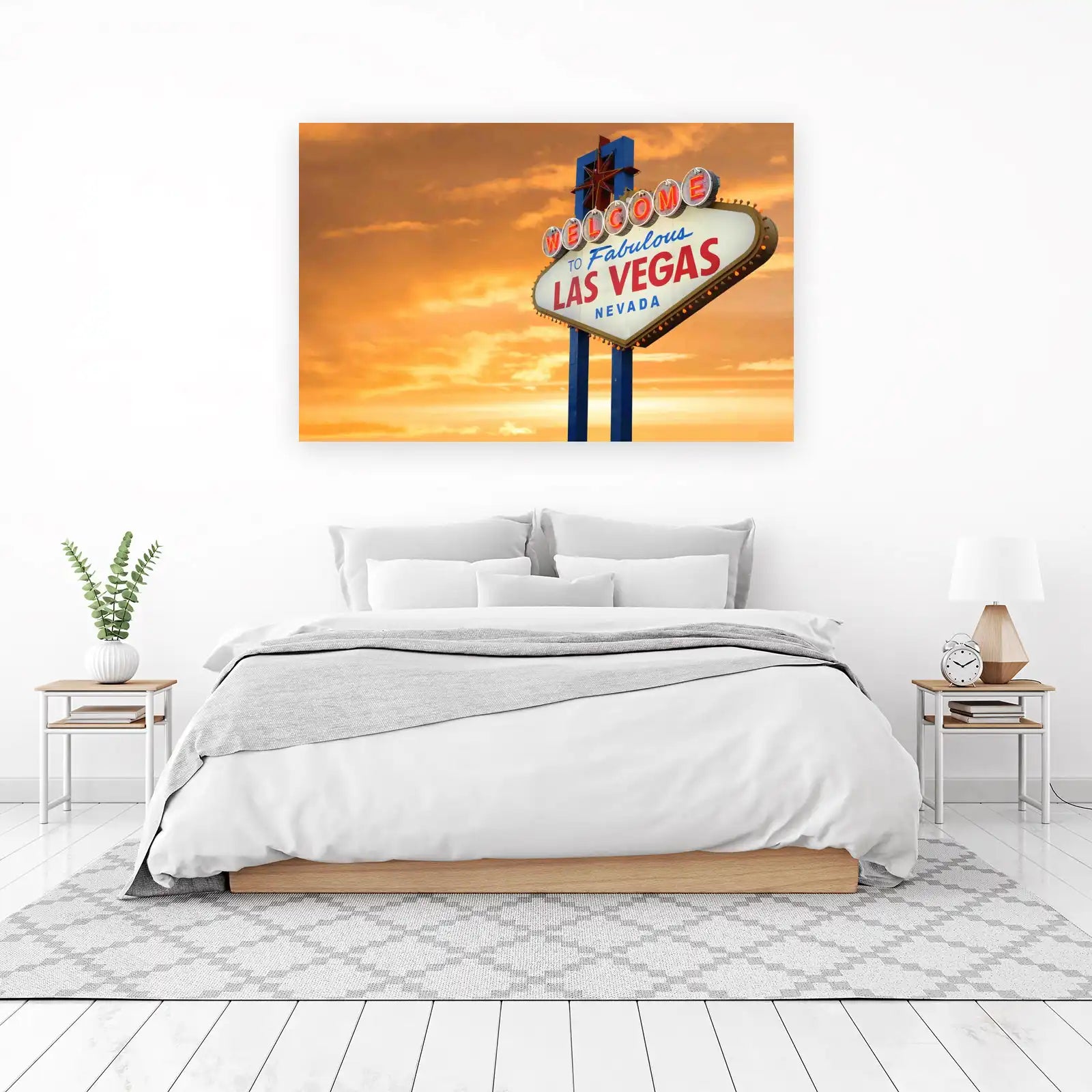 Welcome to Las Vegas Iconic Sign Wall Art