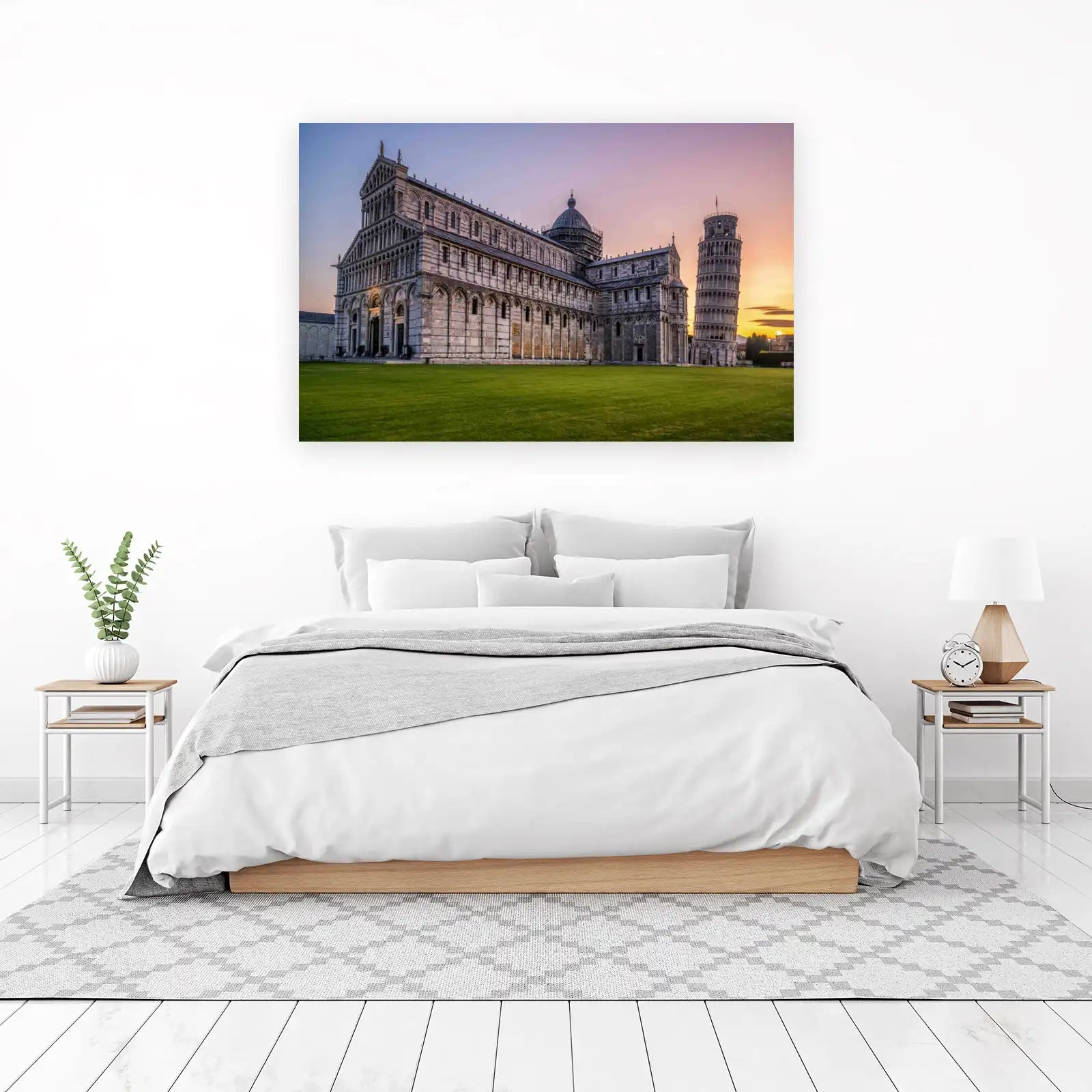 Leaning Tower of Pisa Italy Landmark Wall Art