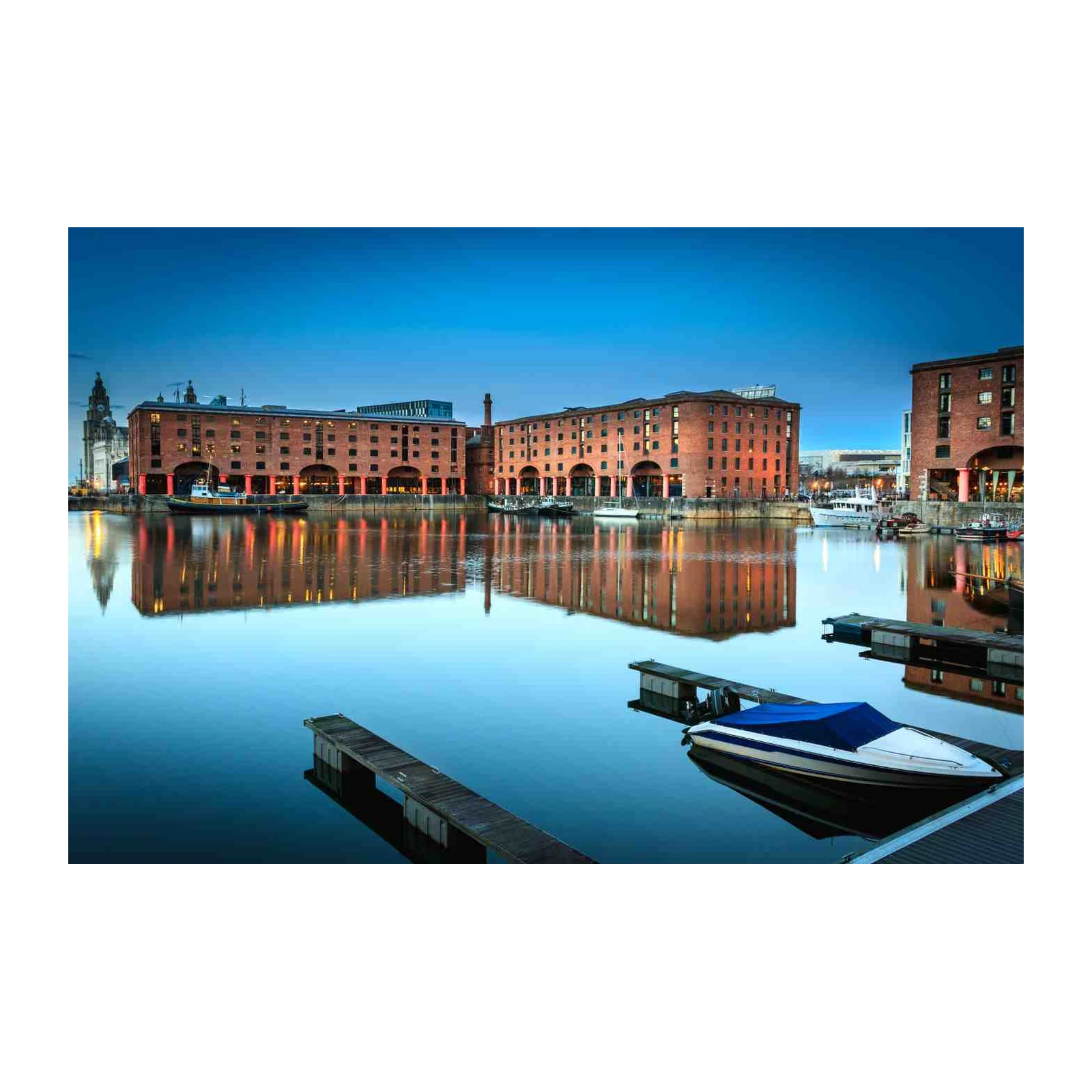 Liverpool Waterfront Serenity Wall Art