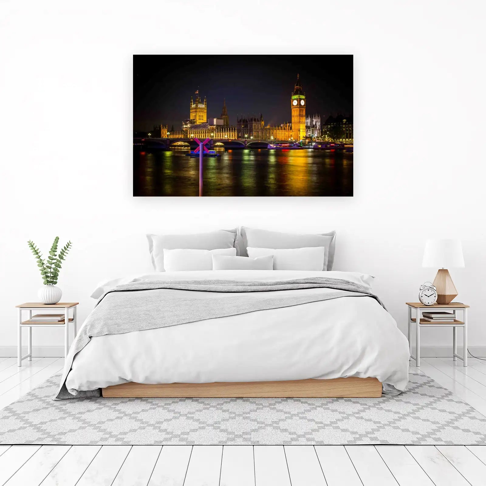 Iconic London Skyline Big Ben Wall Art