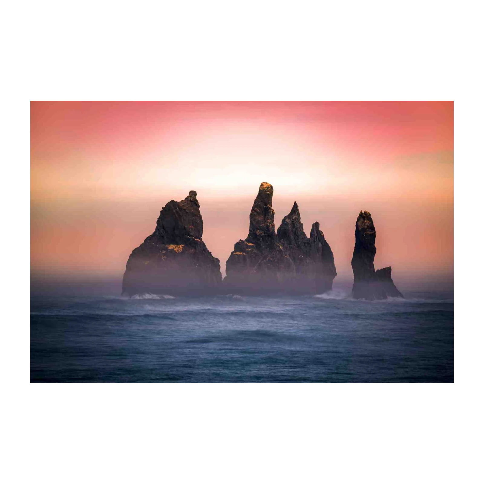 Dramatic Sea Stacks Wall Art - Ocean Art