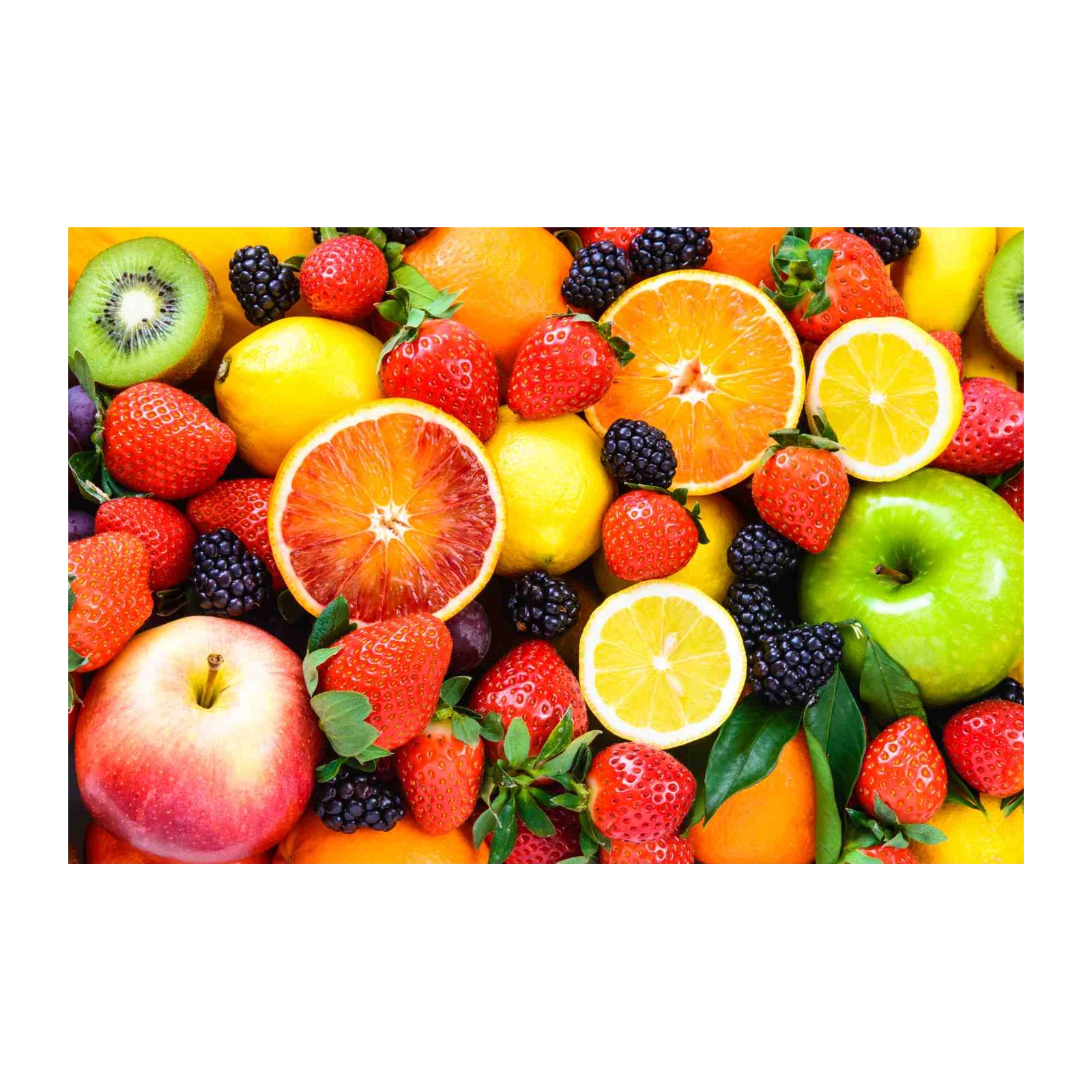 Vibrant Fruit Medley Wall Art - Kitchen Decor