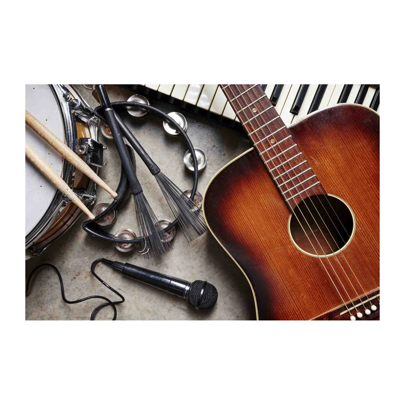 Vintage Music Gear Wall Art
