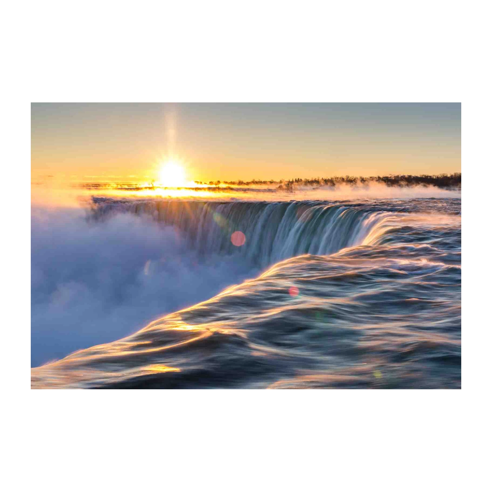Majestic Niagara Falls Sunrise Wall Art