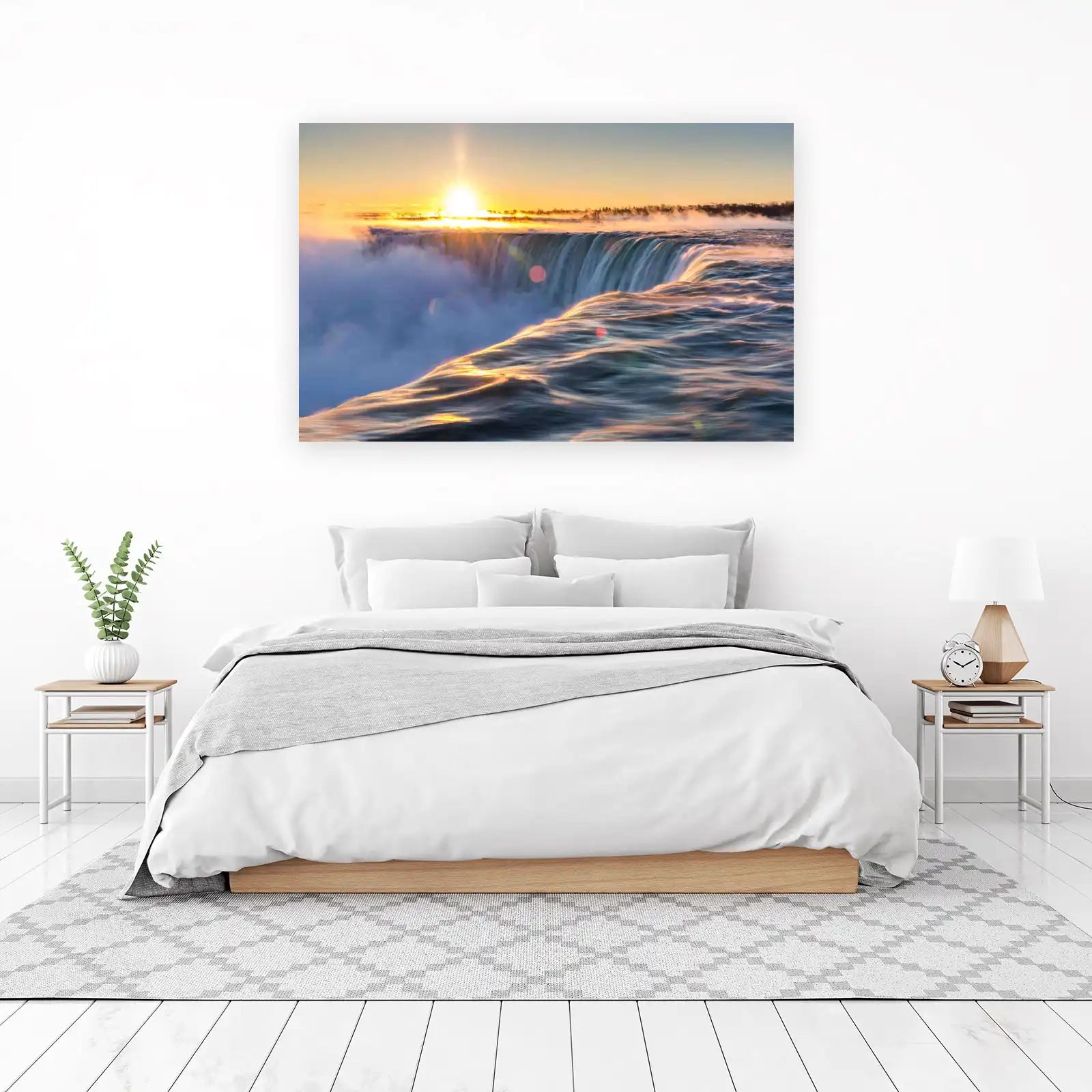 Majestic Niagara Falls Sunrise Wall Art
