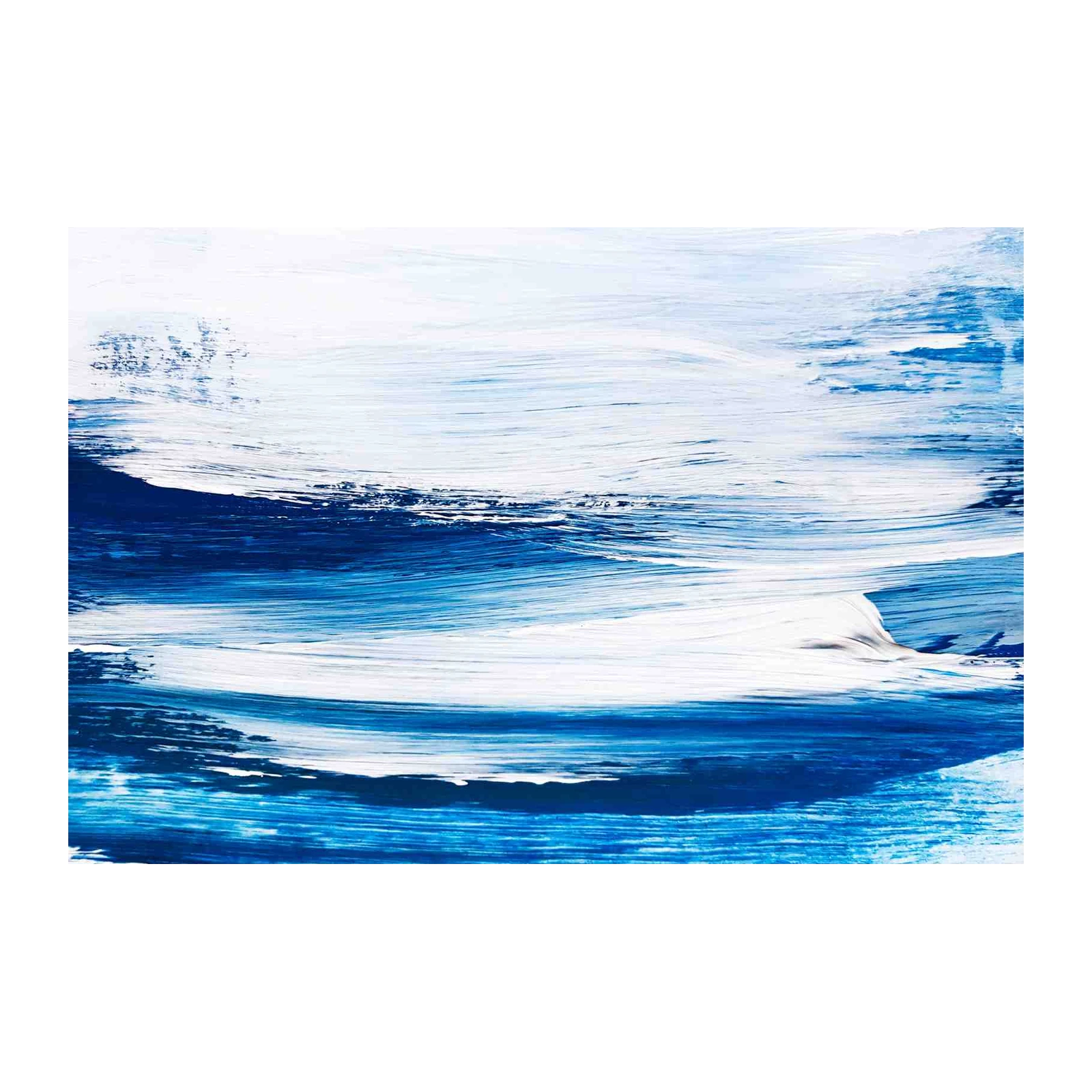 Ocean Waves Abstract Wall Art