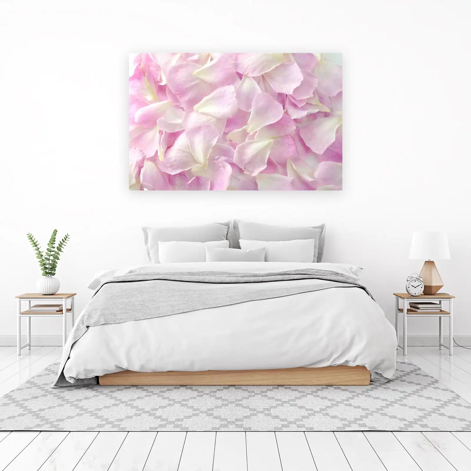 Soft Pink Petals Floral Art Wall Art