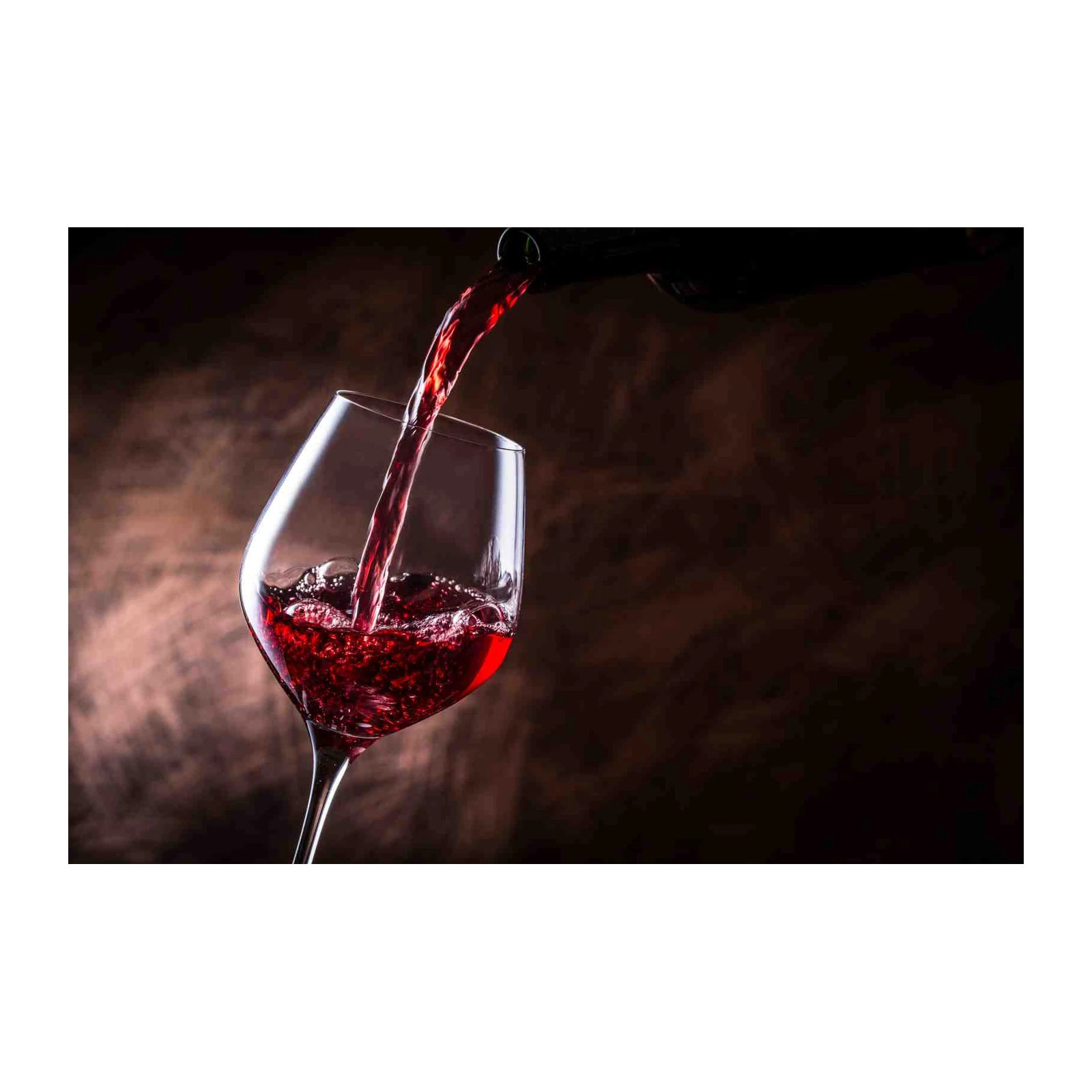 Elegant Red Wine Pour Wall Art