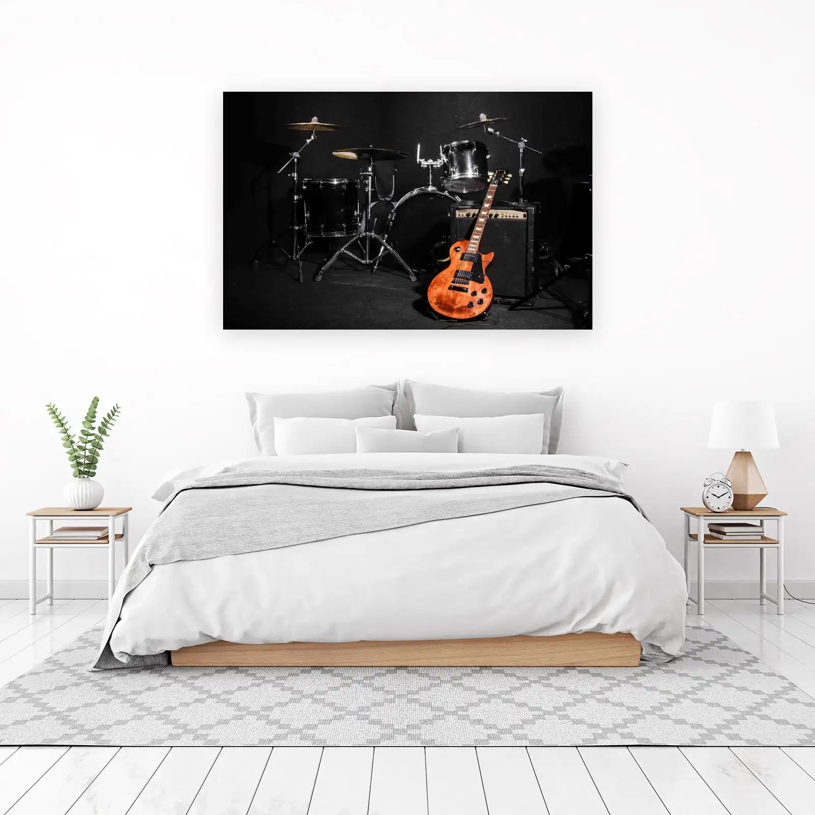 Rock Star Drum & Guitar Wall Art