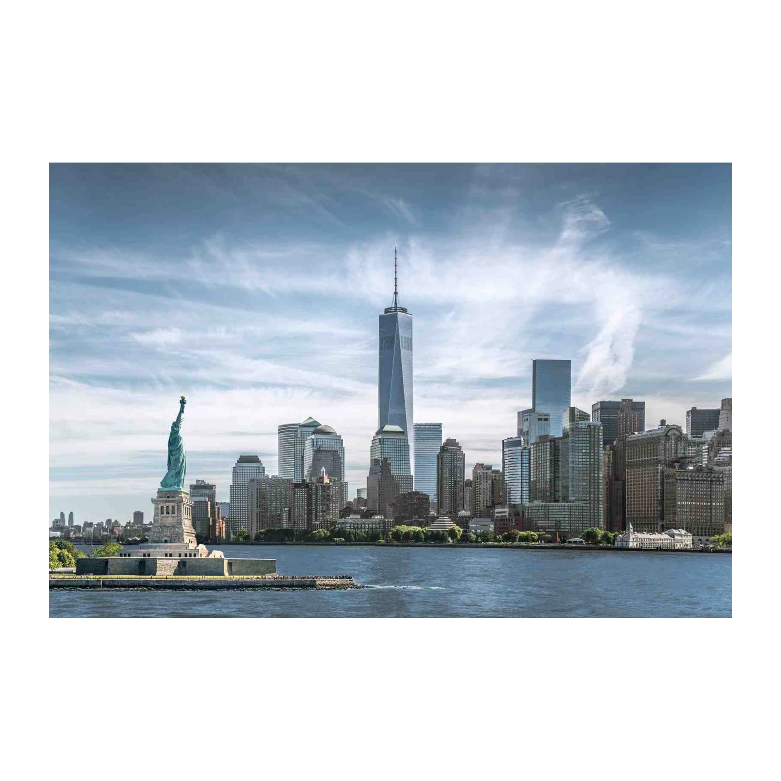 New York City Skyline & Liberty Wall Art