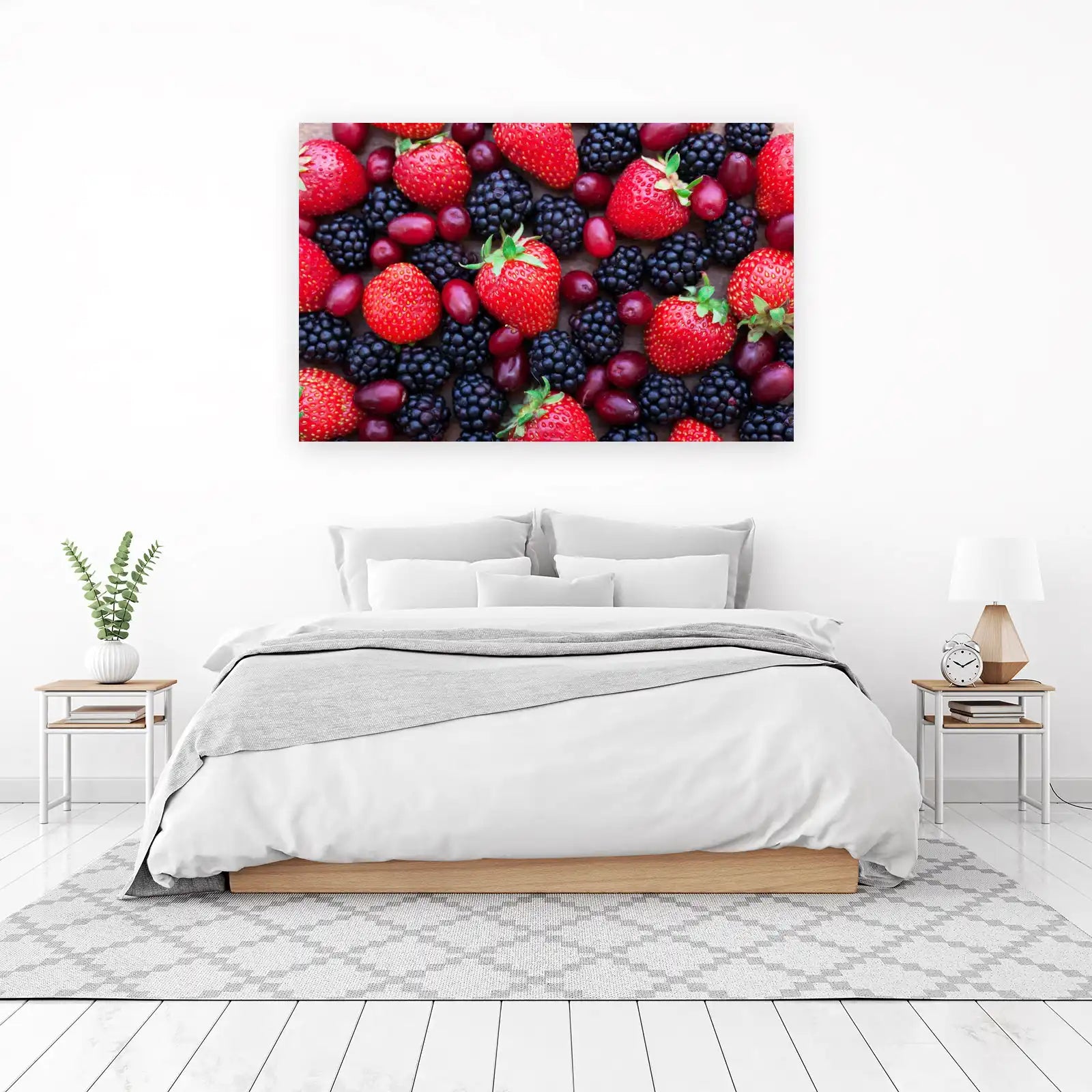 Vibrant Berry Medley Wall Art