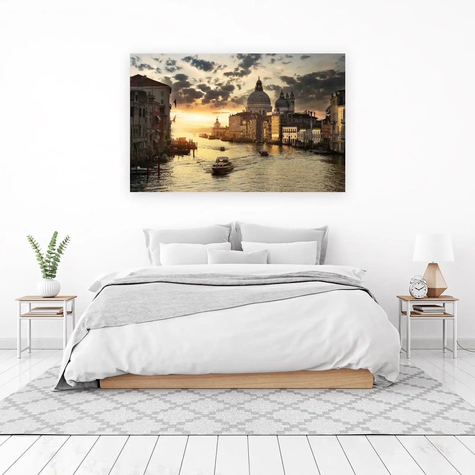 Venice Grand Canal Sunset Wall Art