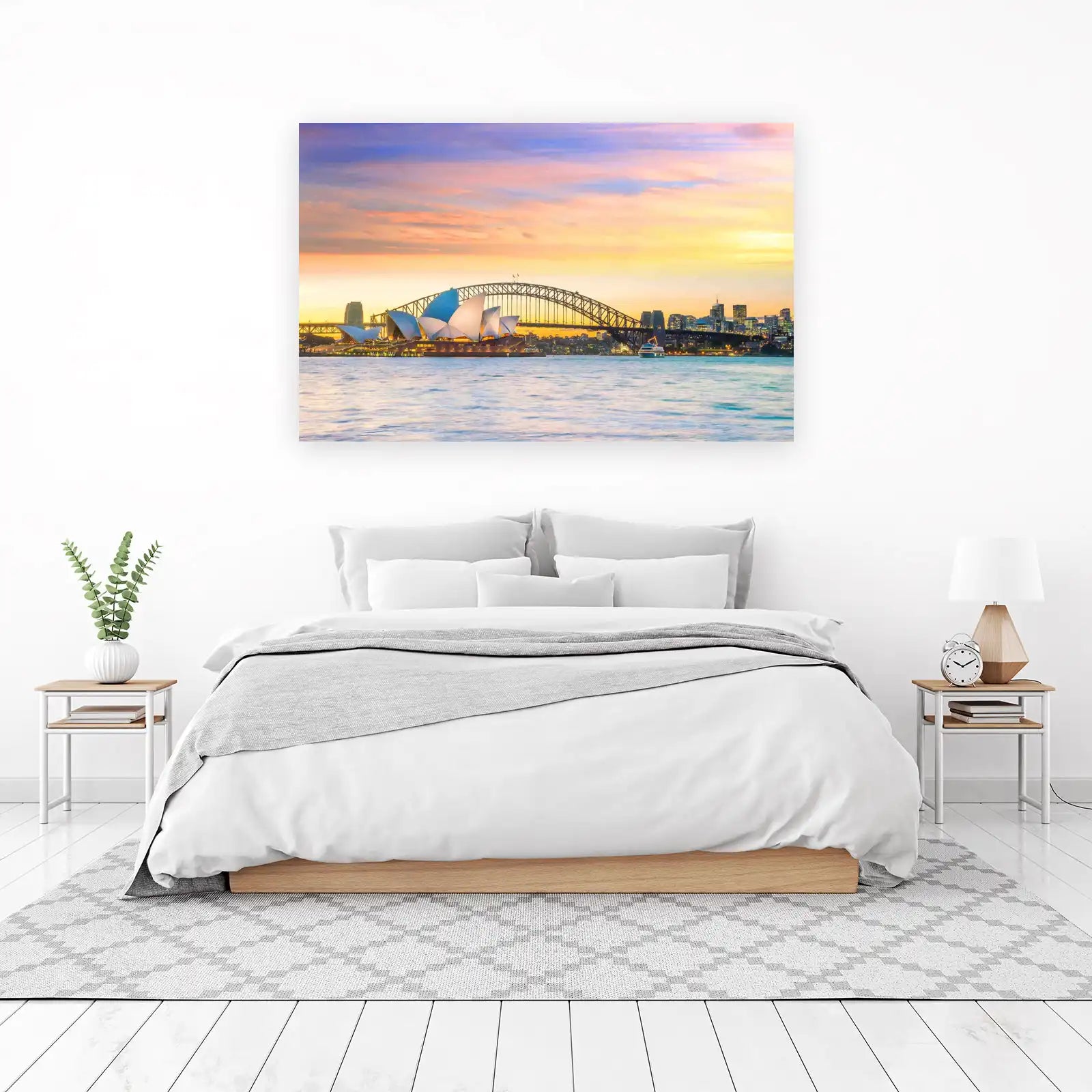 Sydney Harbour Sunset Wall Art