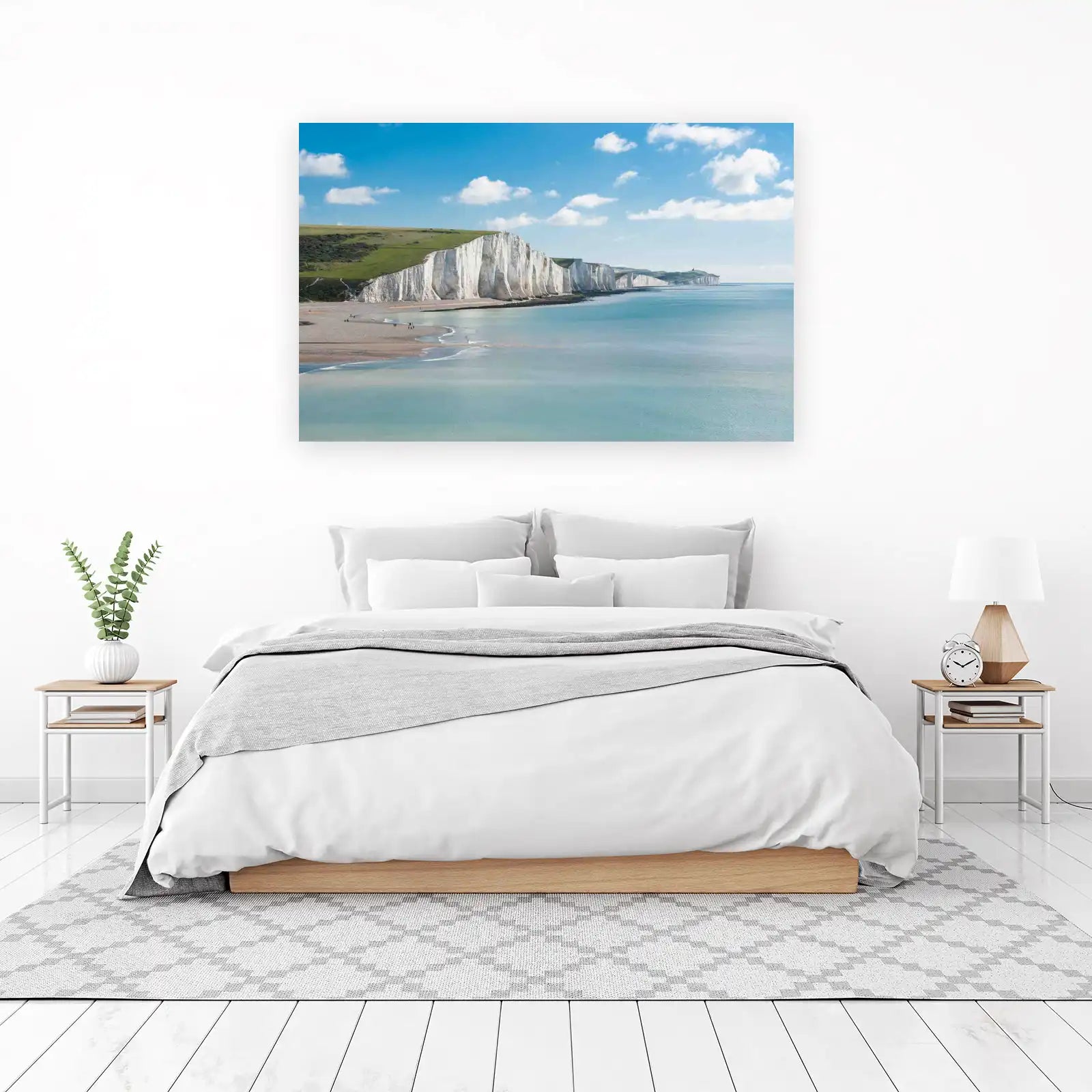 Serene Seven Sisters Cliffs Wall Art