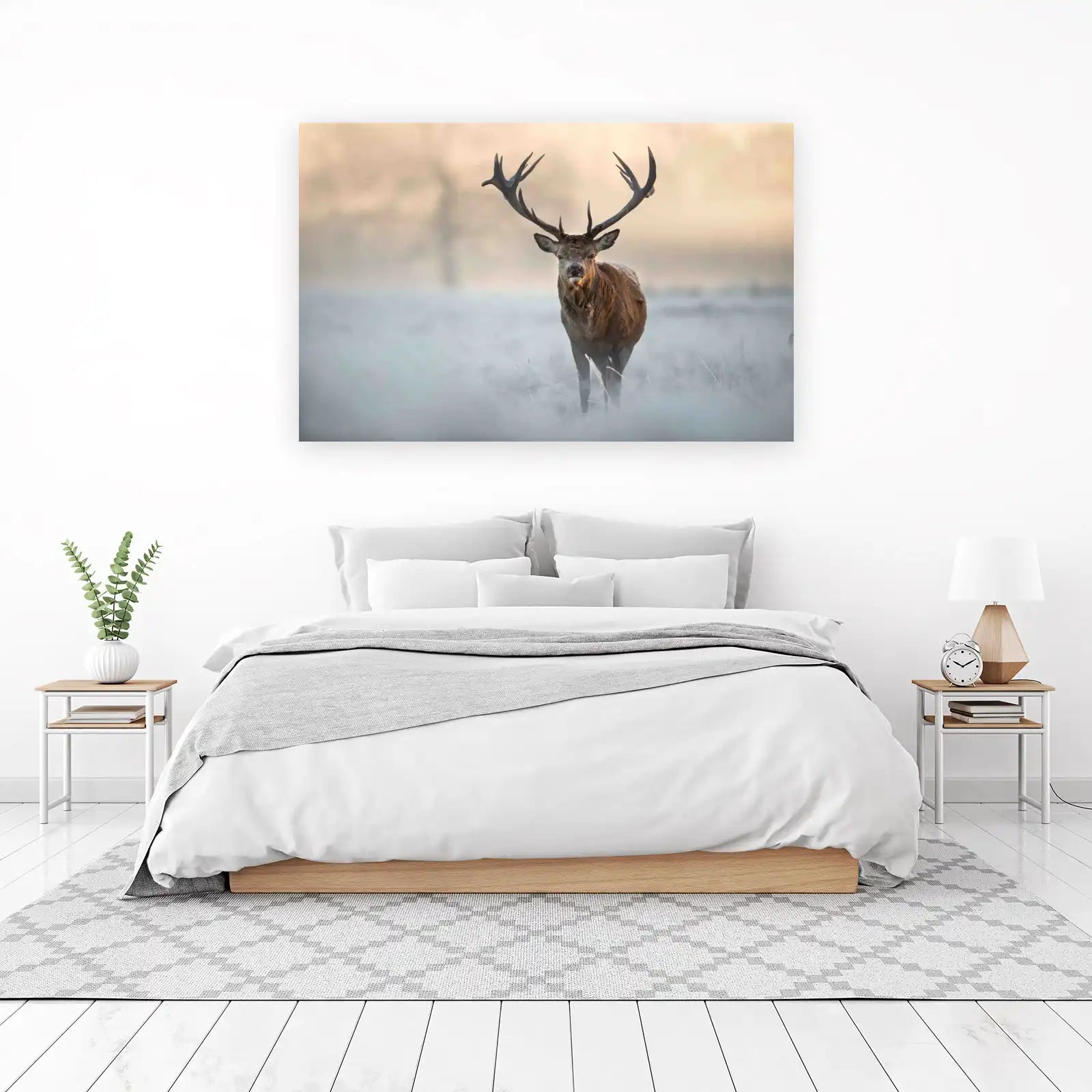 Majestic Stag Wildlife Art Wall Art
