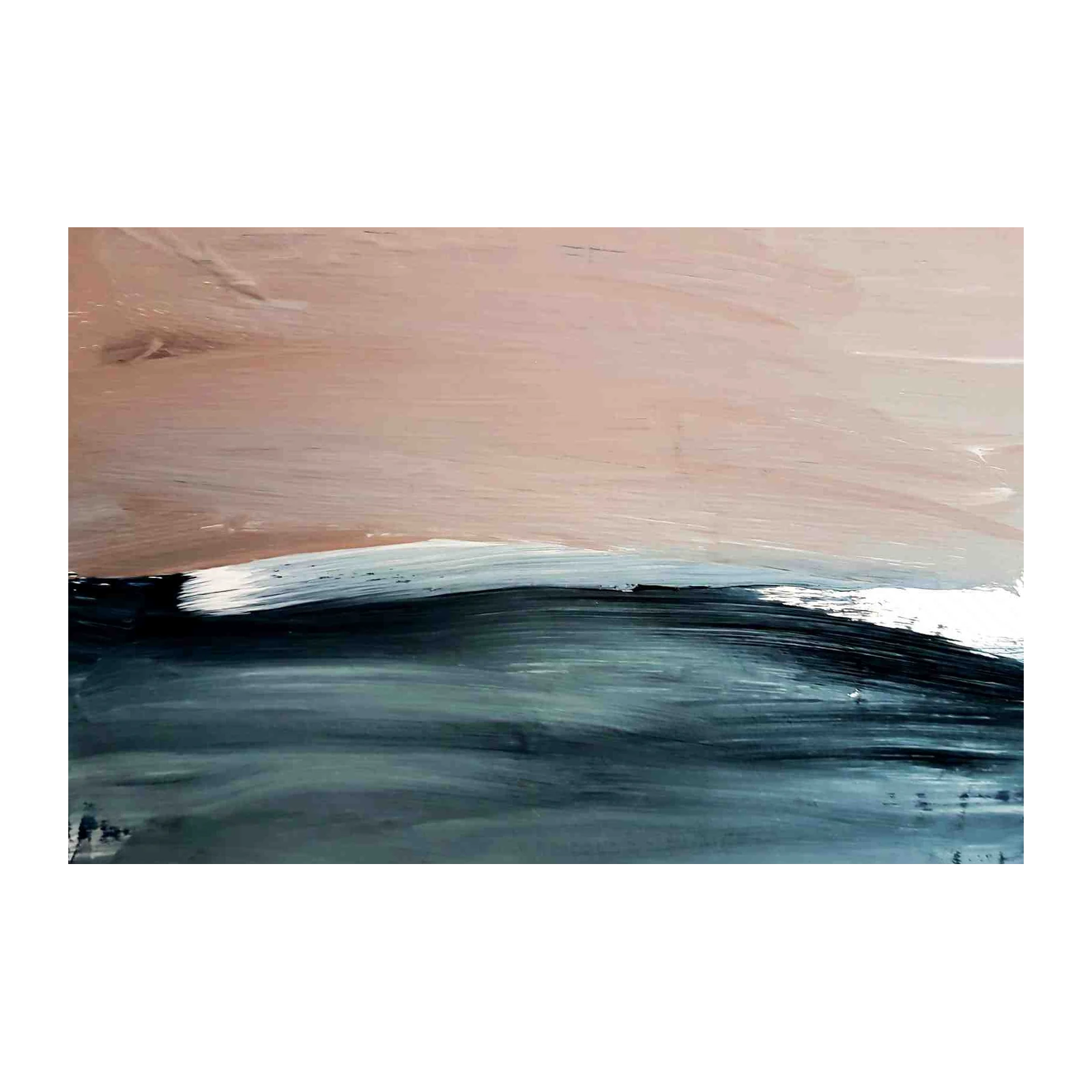 Serene Abstract Landscape Wall Art