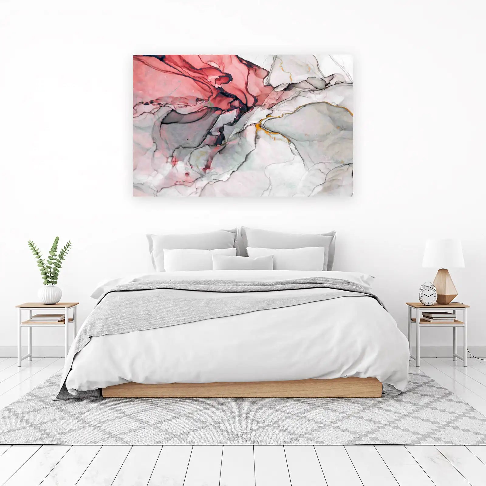Abstract Ink Flow Wall Art | Modern Wall Art