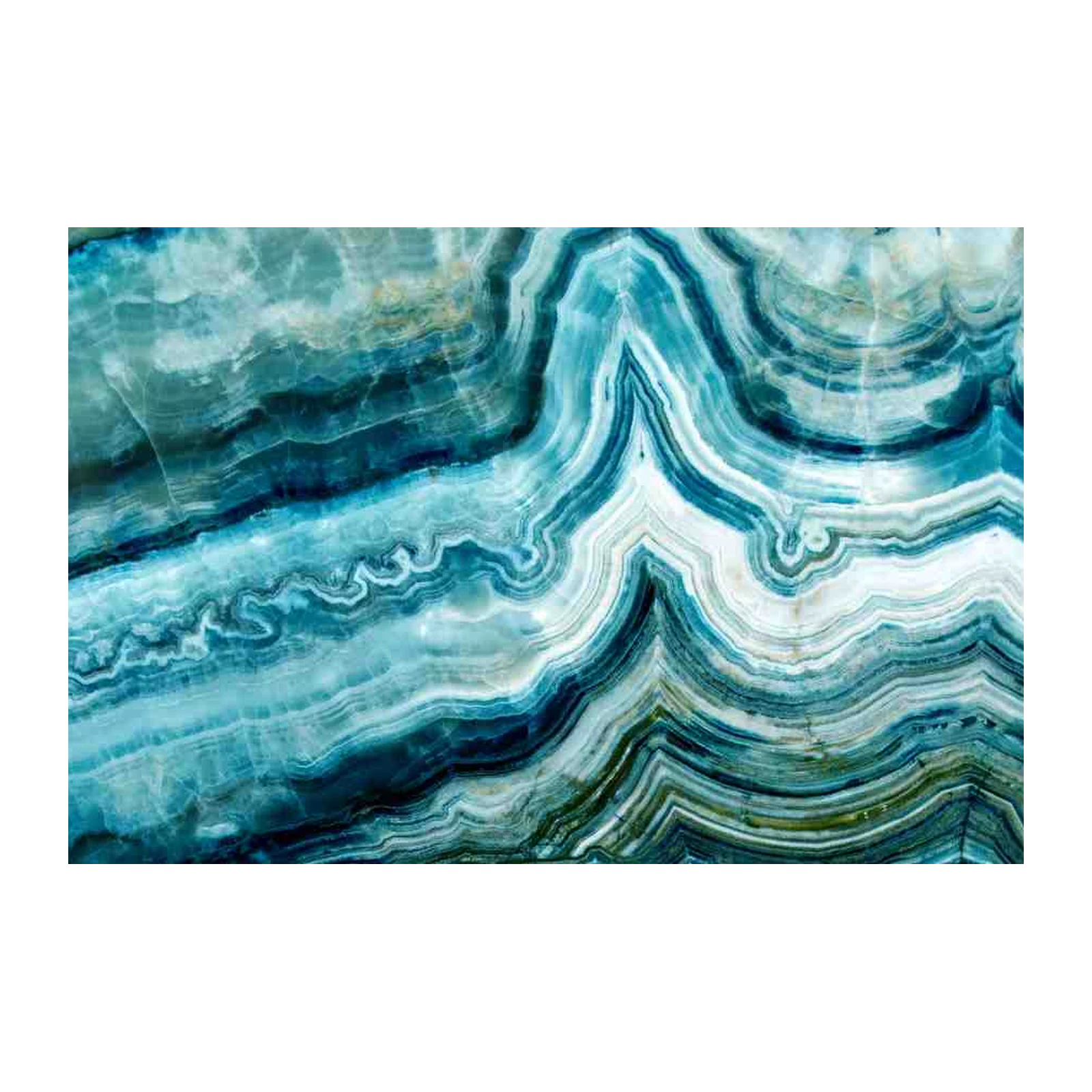Ocean Wave Agate Art Wall Art
