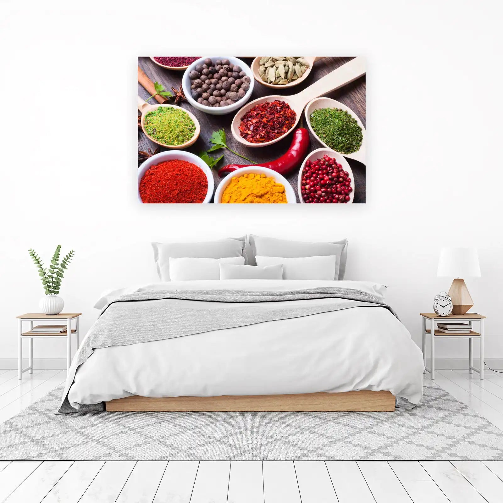 Vibrant Spice Collection Wall Art