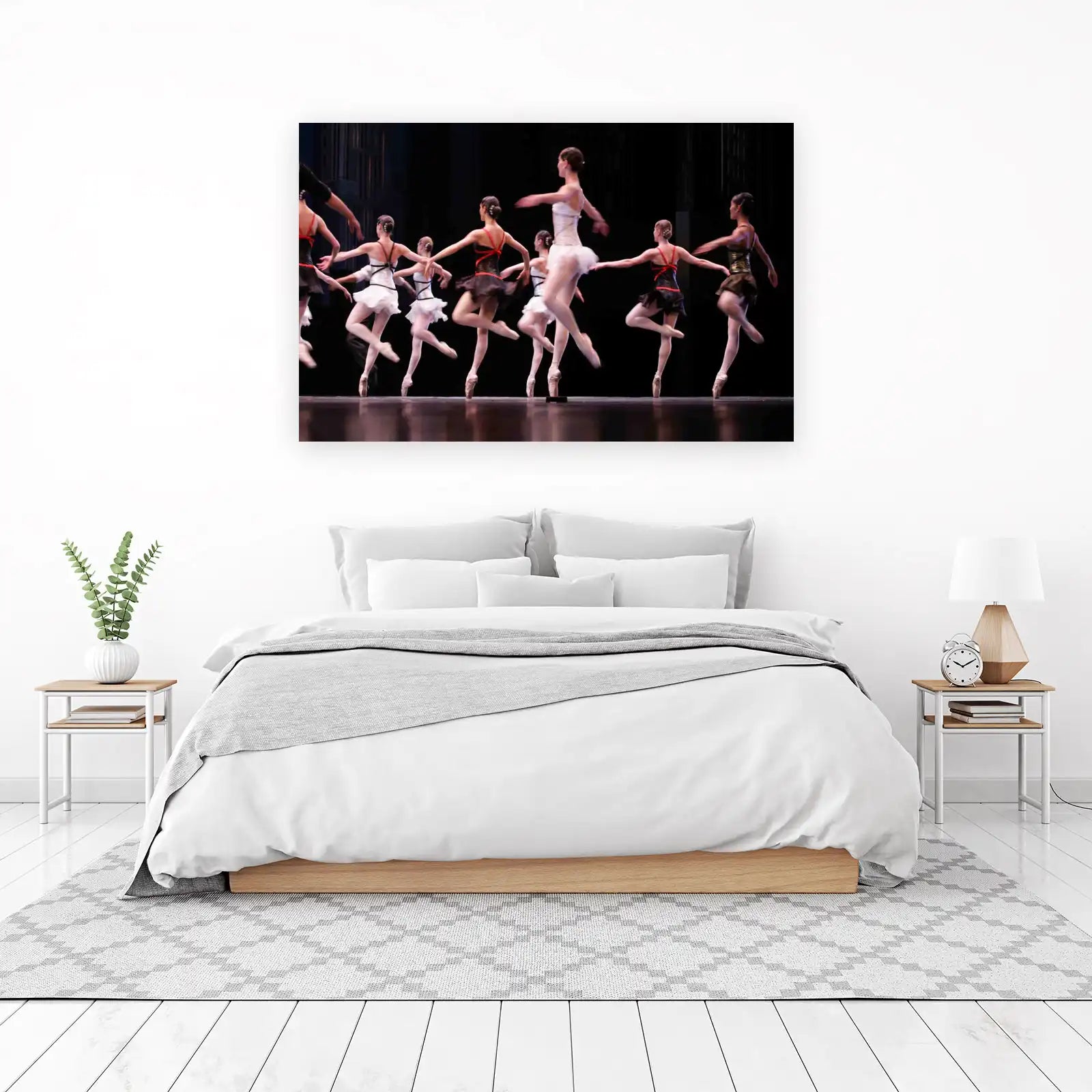 Graceful Ballet Dancers Wall Art