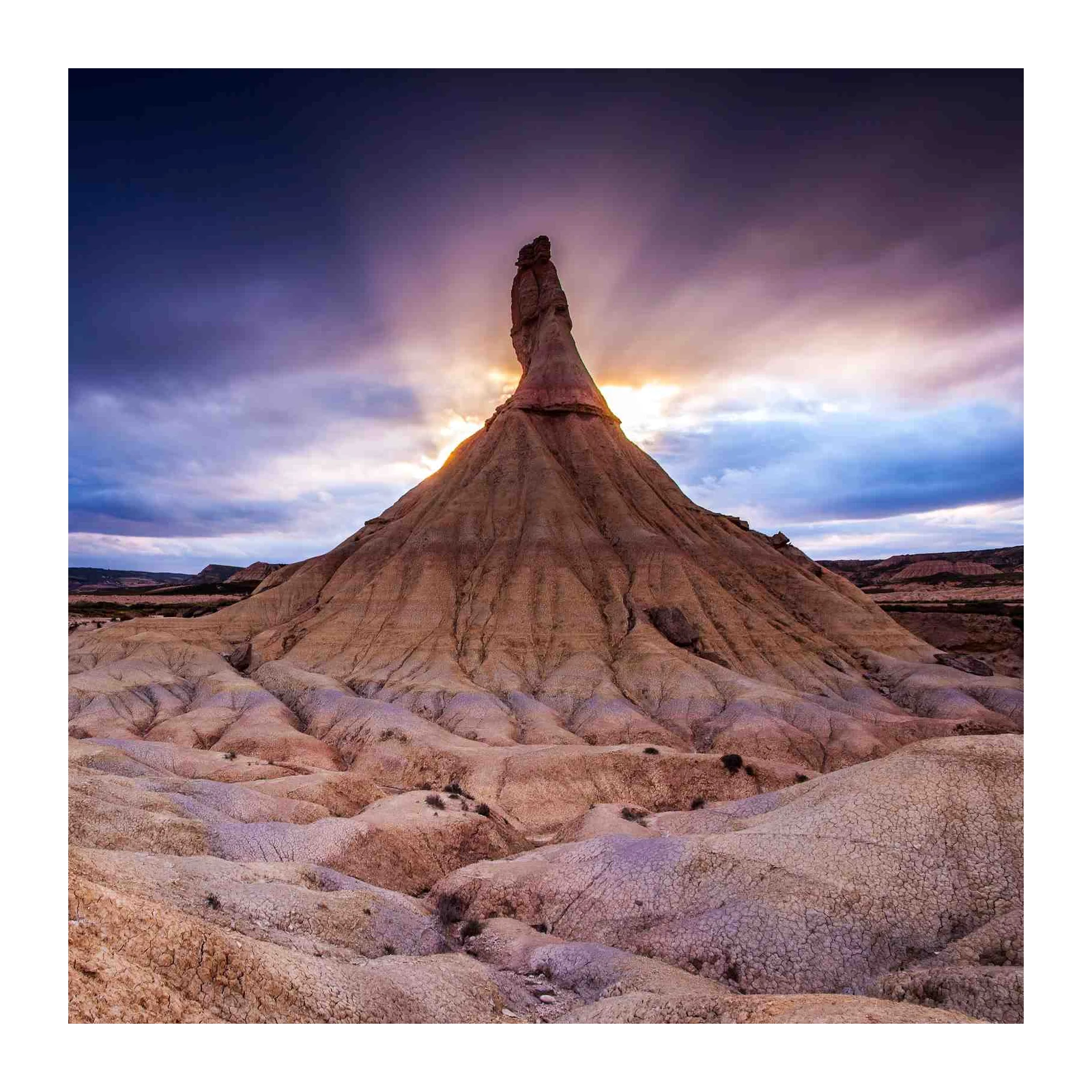 Dramatic Desert Rock Wall Art