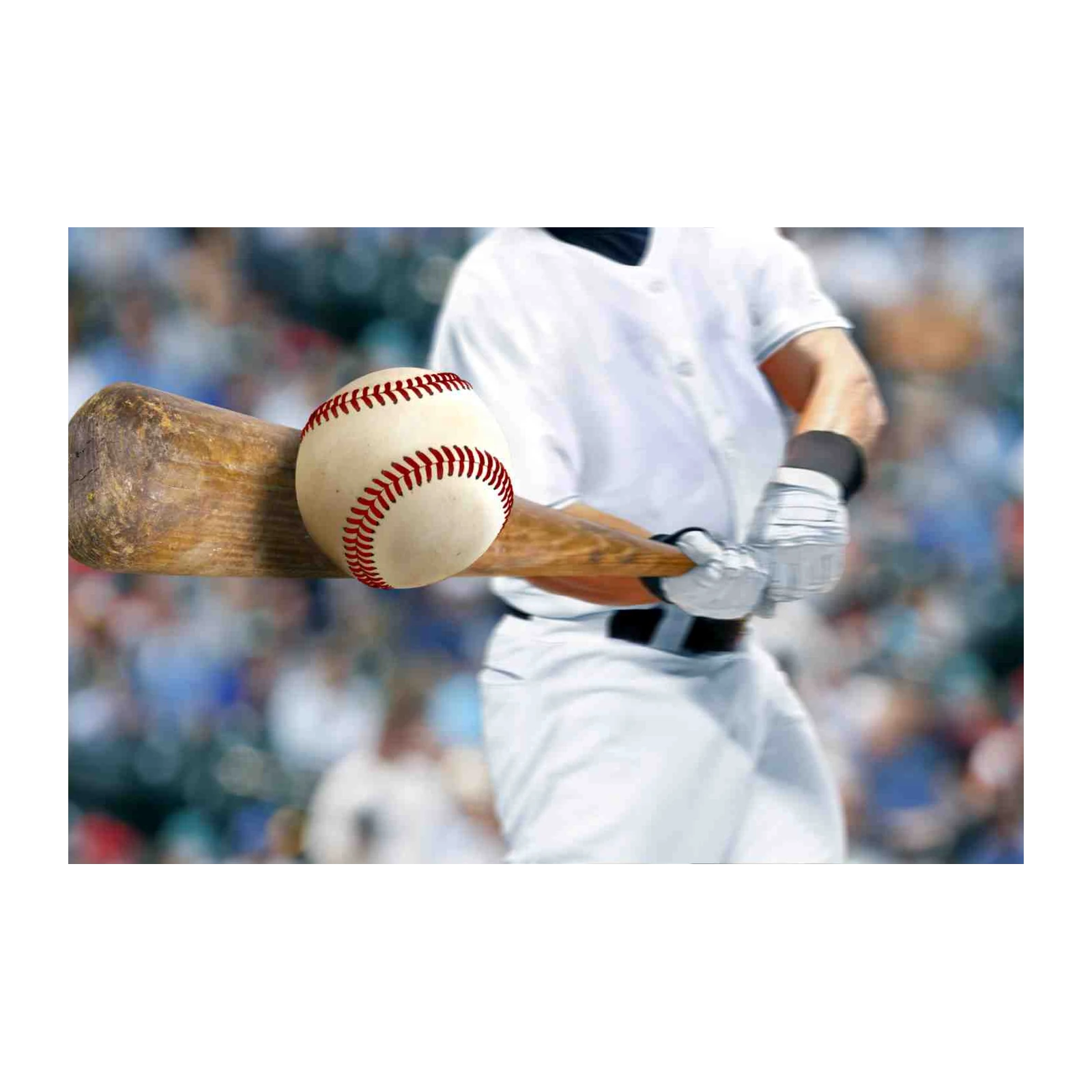 Baseball Player Swing Wall Art