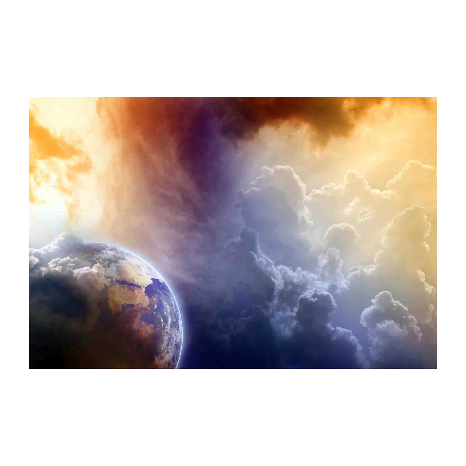 Majestic Earth & Sky Wall Art - Space Art