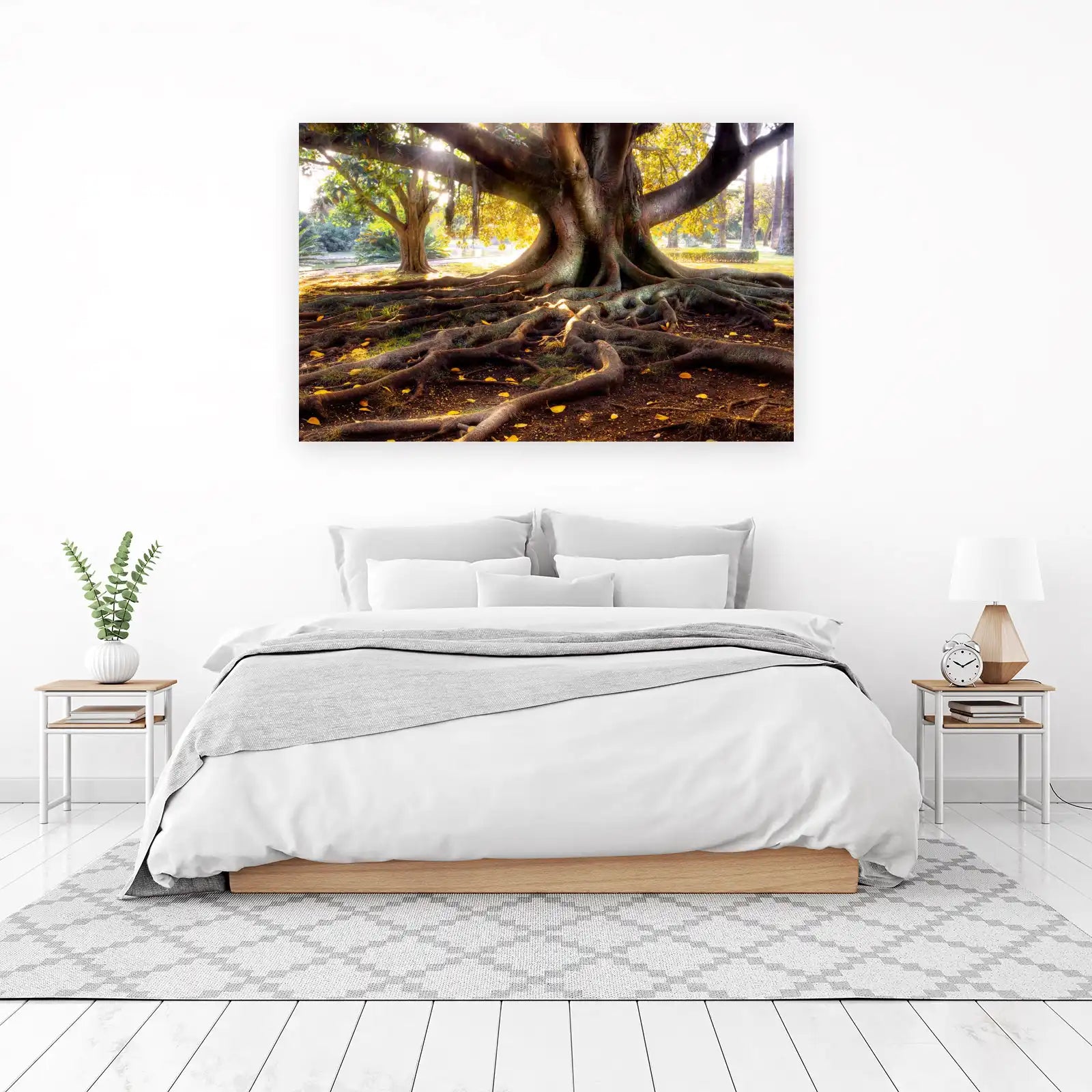 Majestic Tree Roots Wall Art for Nature Lovers