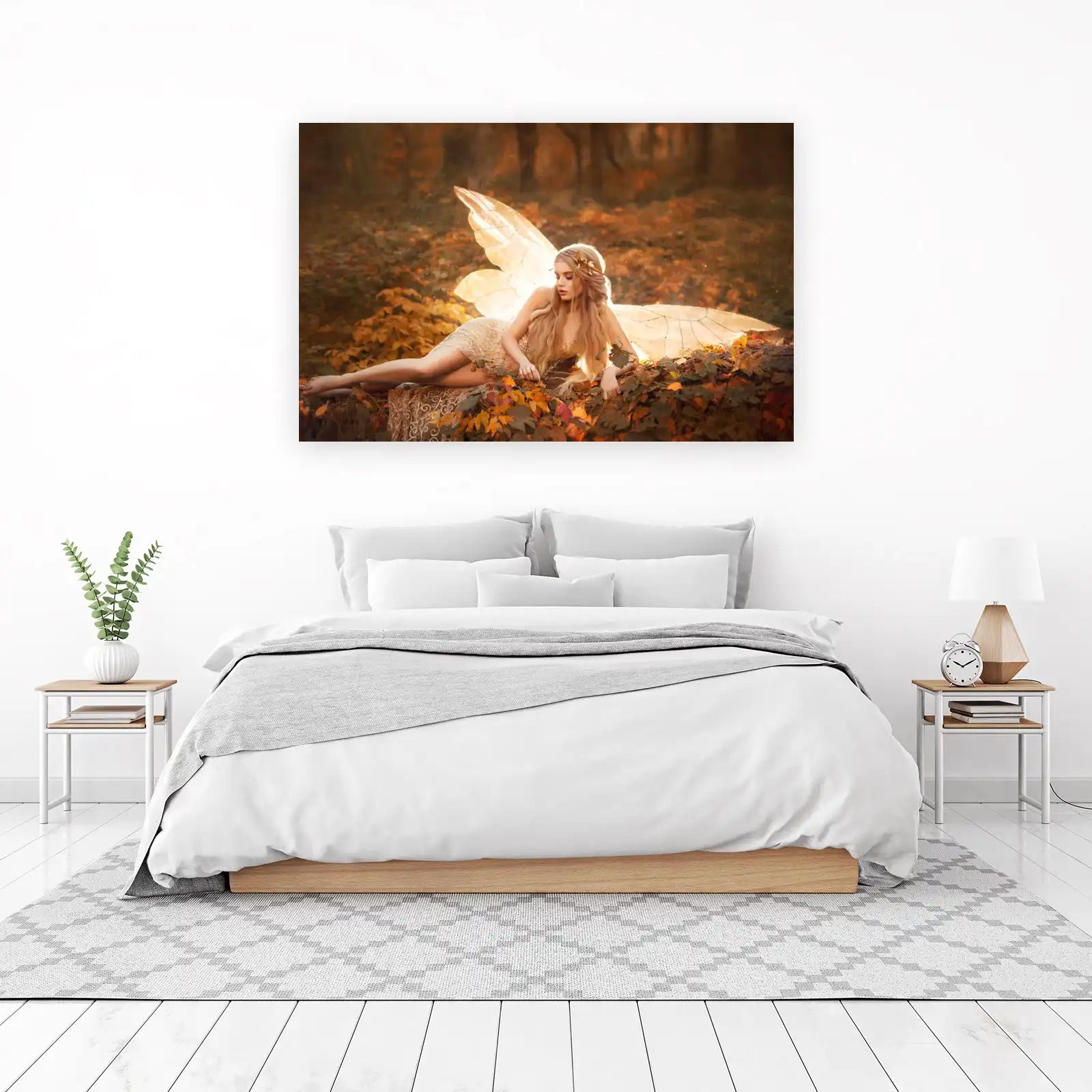 Enchanted Autumn Fairy Wall Art