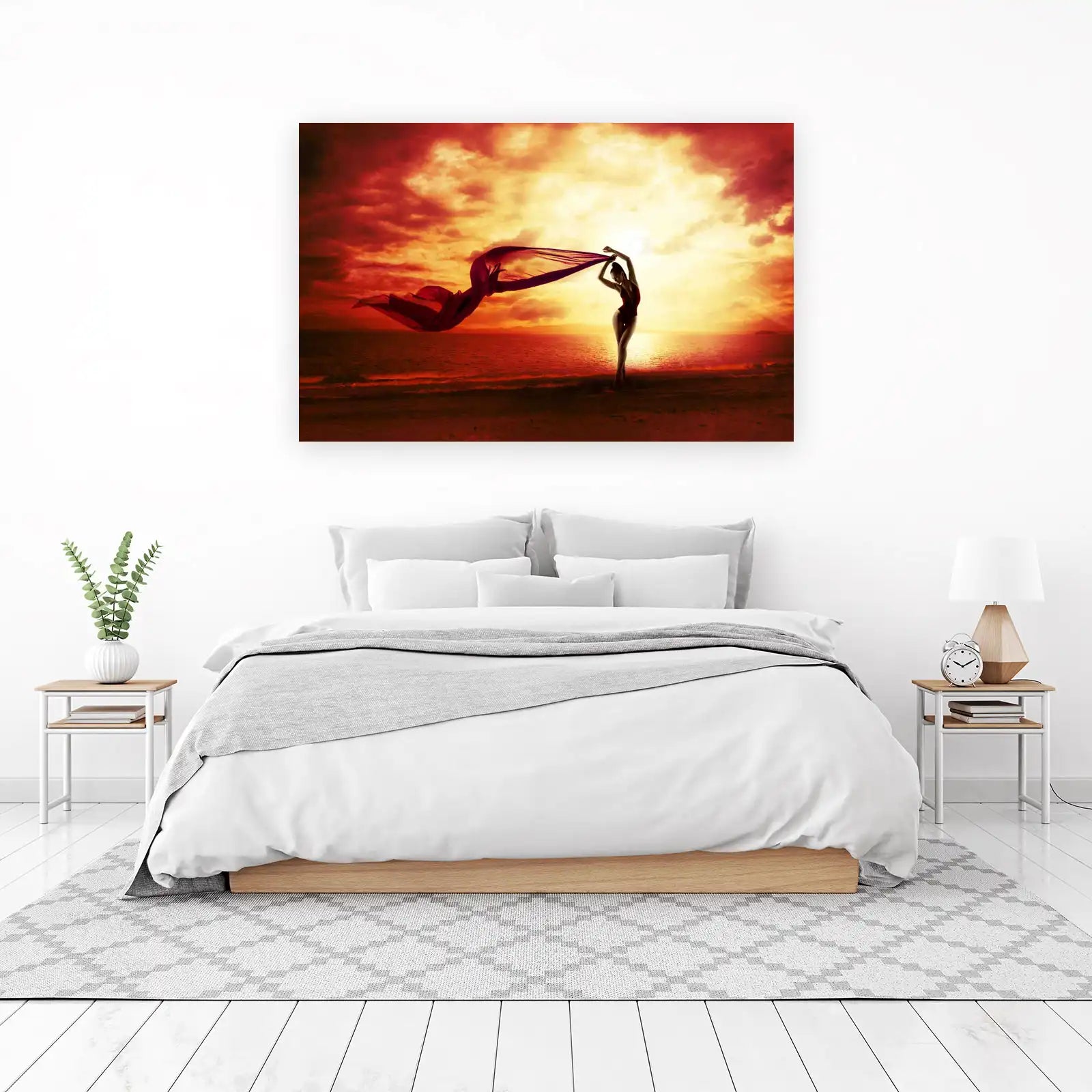 Sunset Serenity Dancer Wall Art